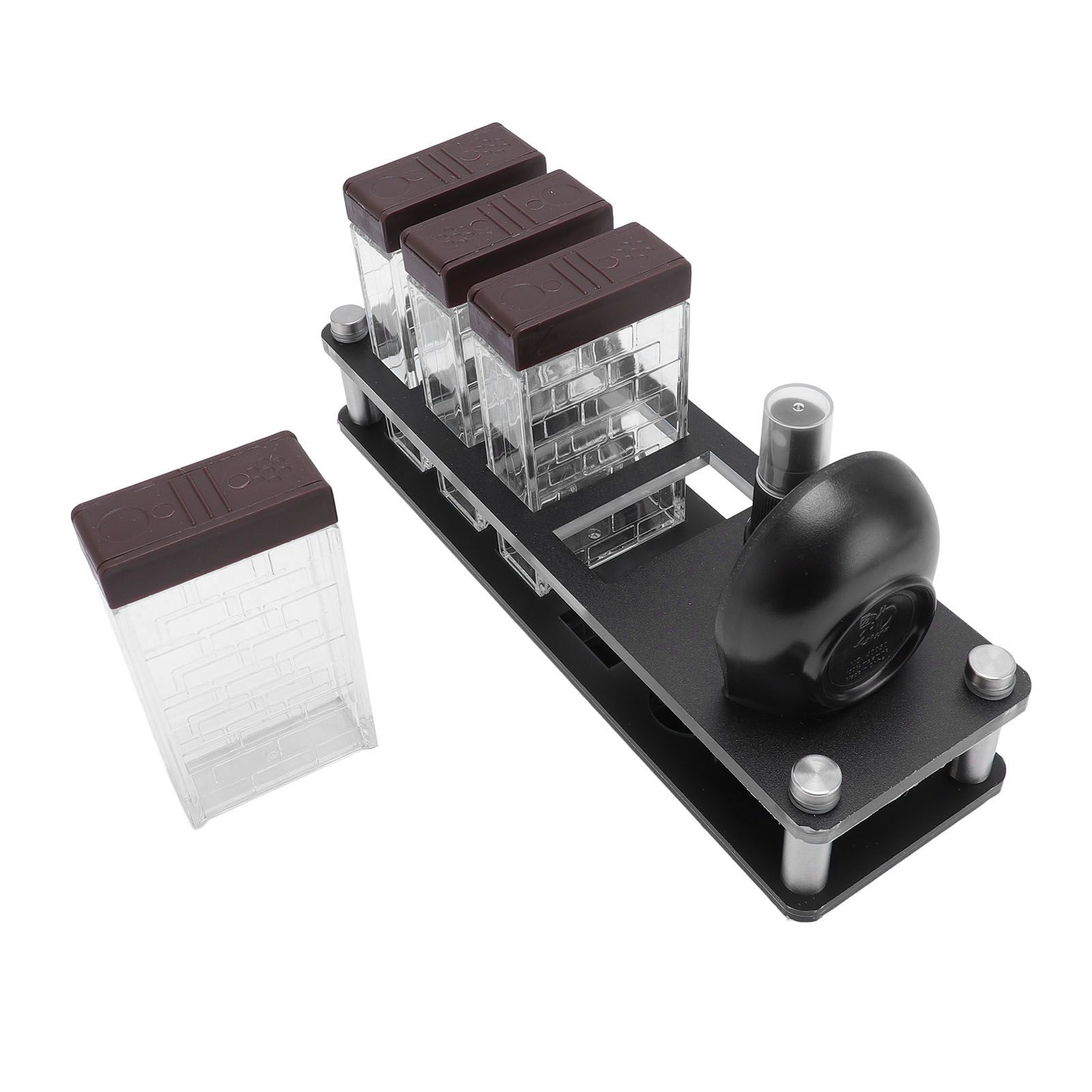 Coffee Bean Cellar with Stand Multifunctional Coffee Bean Dosing Cup and Spray view 8