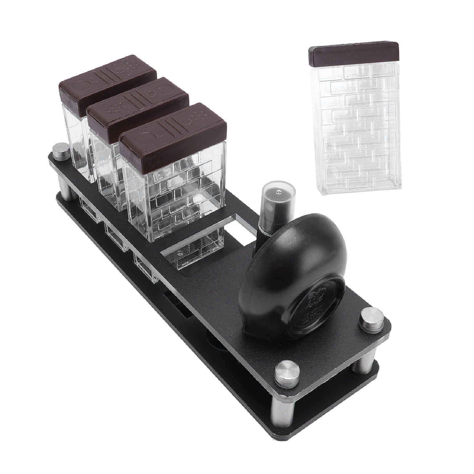 Coffee Bean Cellar with Stand Multifunctional Coffee Bean Dosing Cup and Spray view 11