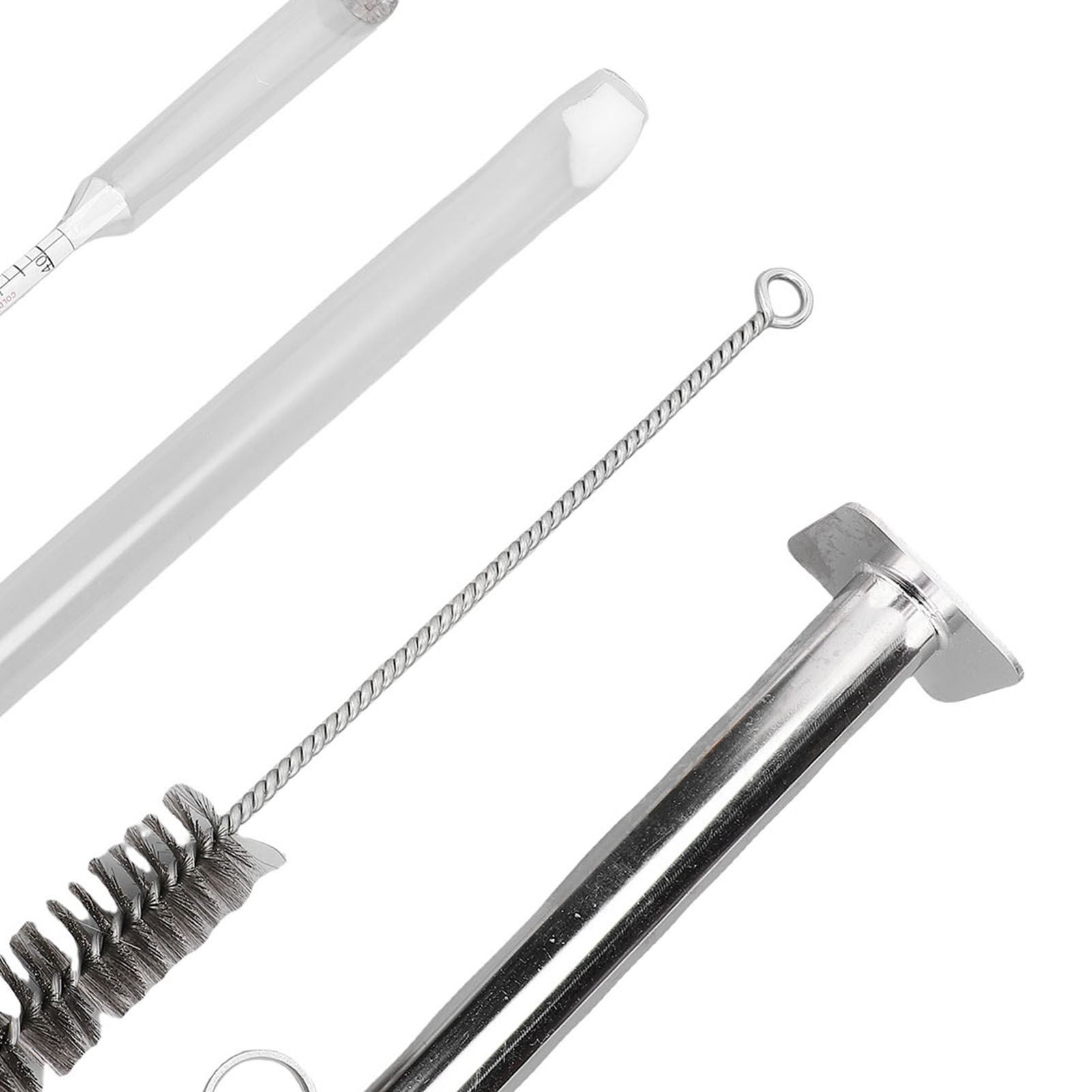 Maple Syrup Hydrometer Stainless Steel Maple Syrup Density Kit Easy to Read view 2
