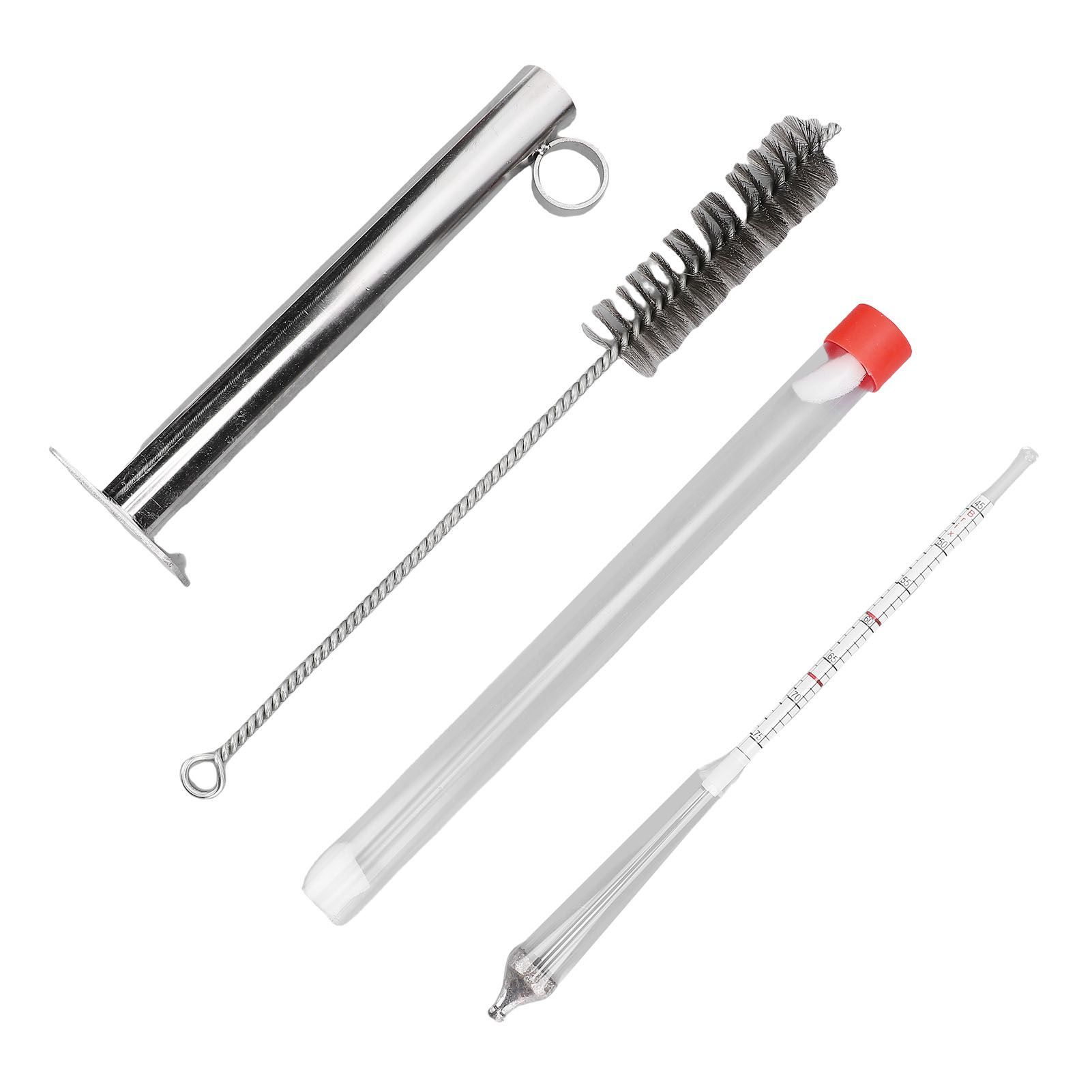 Maple Syrup Hydrometer Stainless Steel Maple Syrup Density Kit Easy to Read view 4