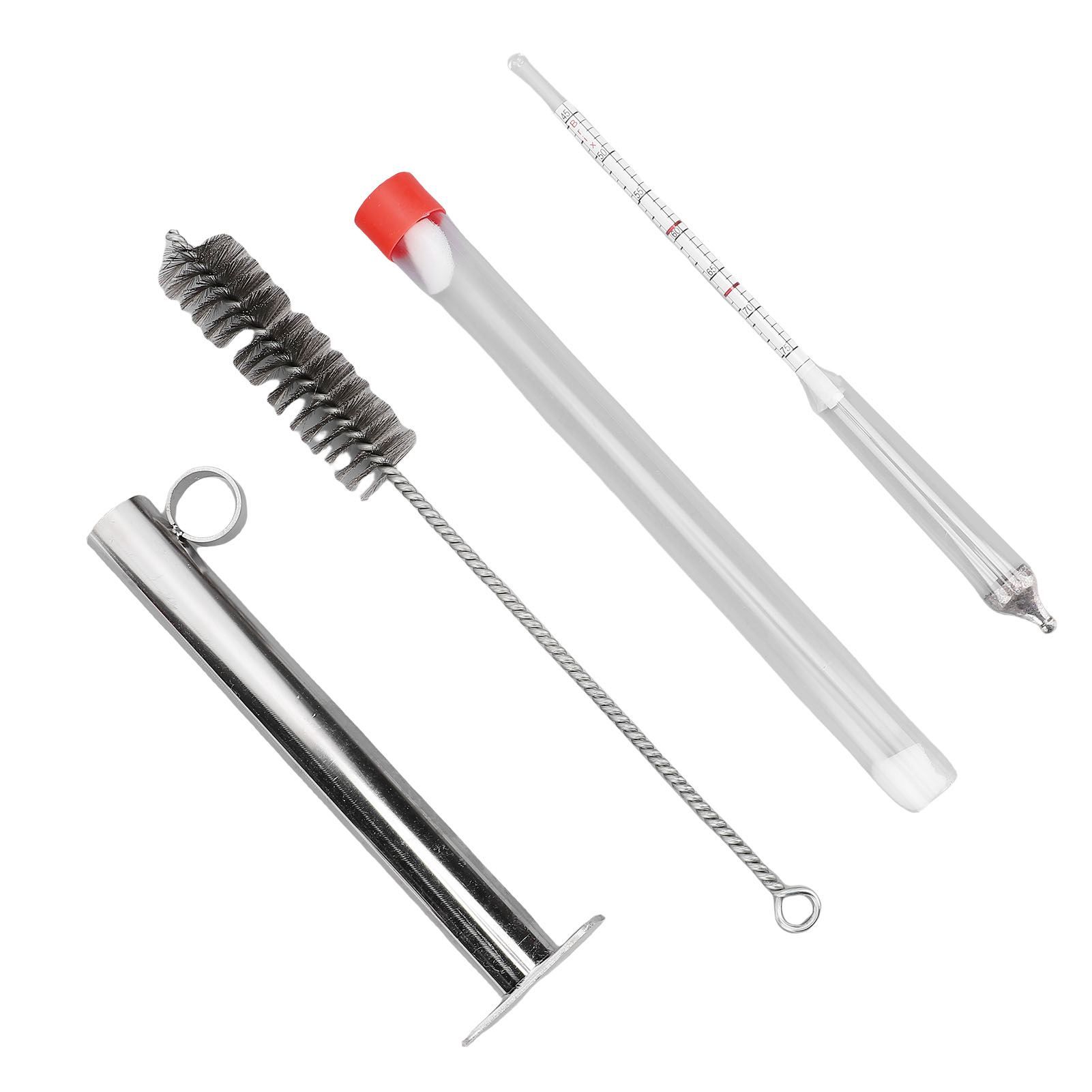 Maple Syrup Hydrometer Stainless Steel Maple Syrup Density Kit Easy to Read view 6