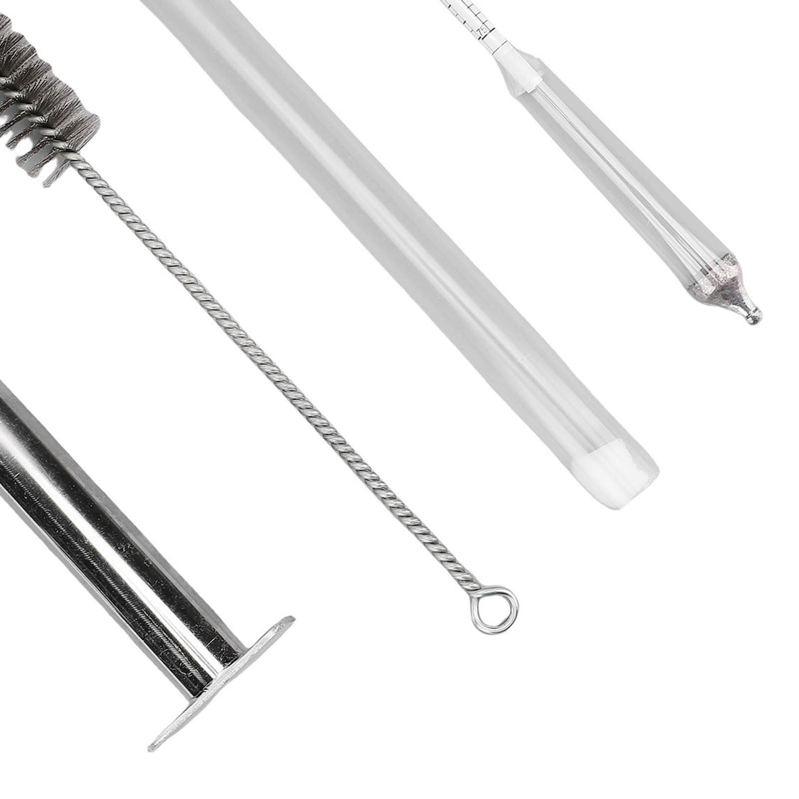 Maple Syrup Hydrometer Stainless Steel Maple Syrup Density Kit Easy to Read view 7