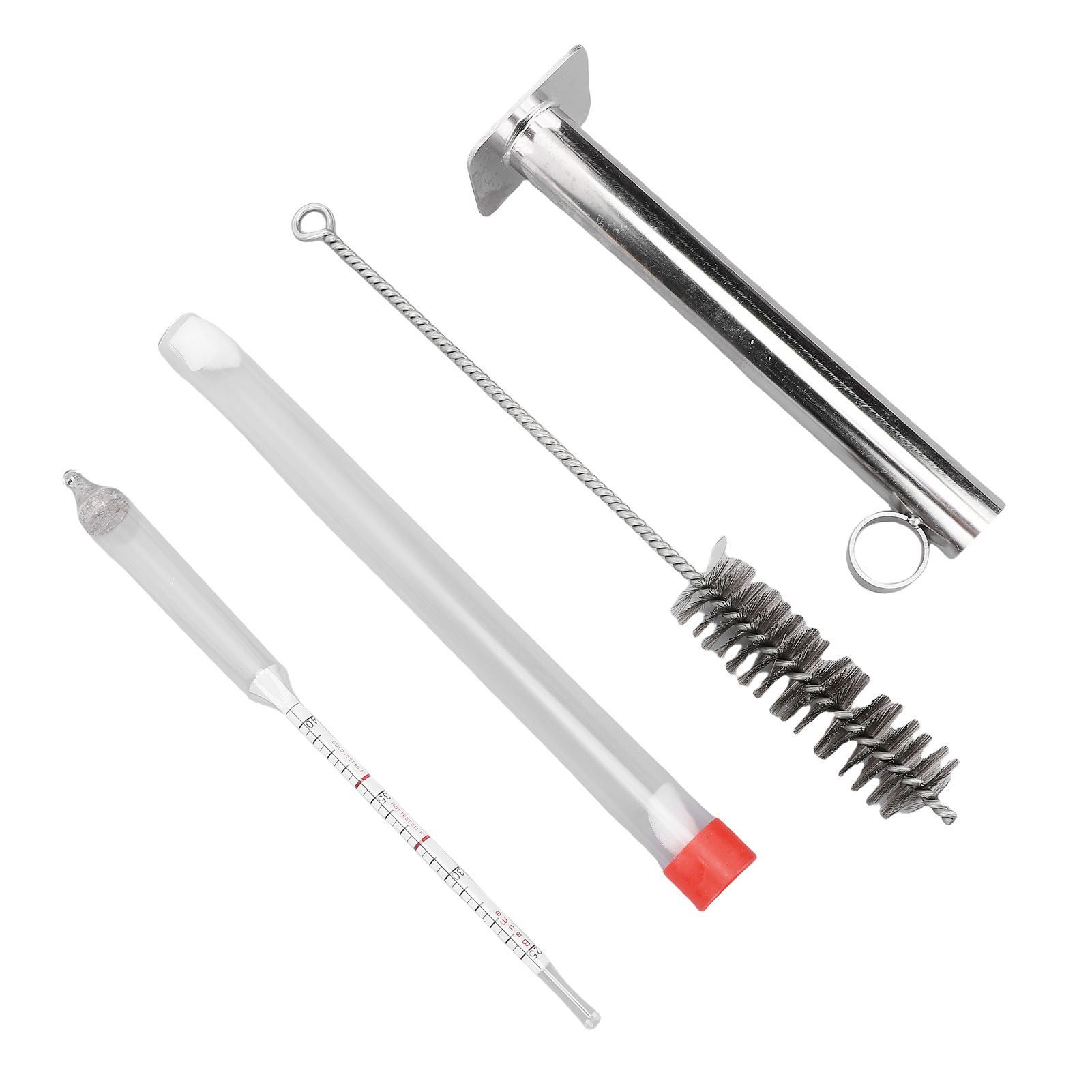 Maple Syrup Hydrometer Stainless Steel Maple Syrup Density Kit Easy to Read view 10