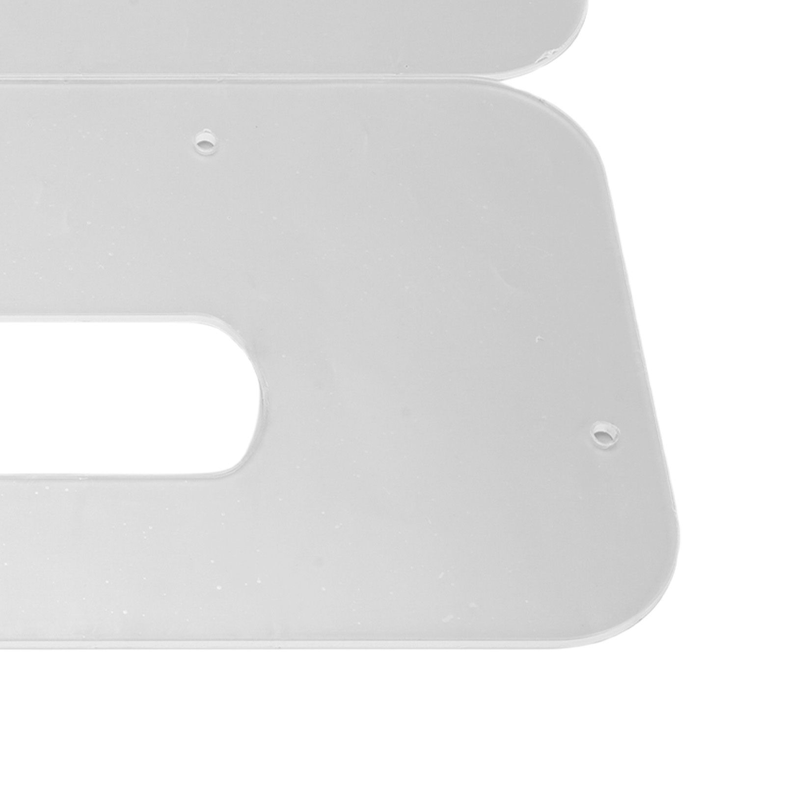 Acrylic Paper Plate Holder for Round Square Plastic Foam Paper Plates 7-12 view 5