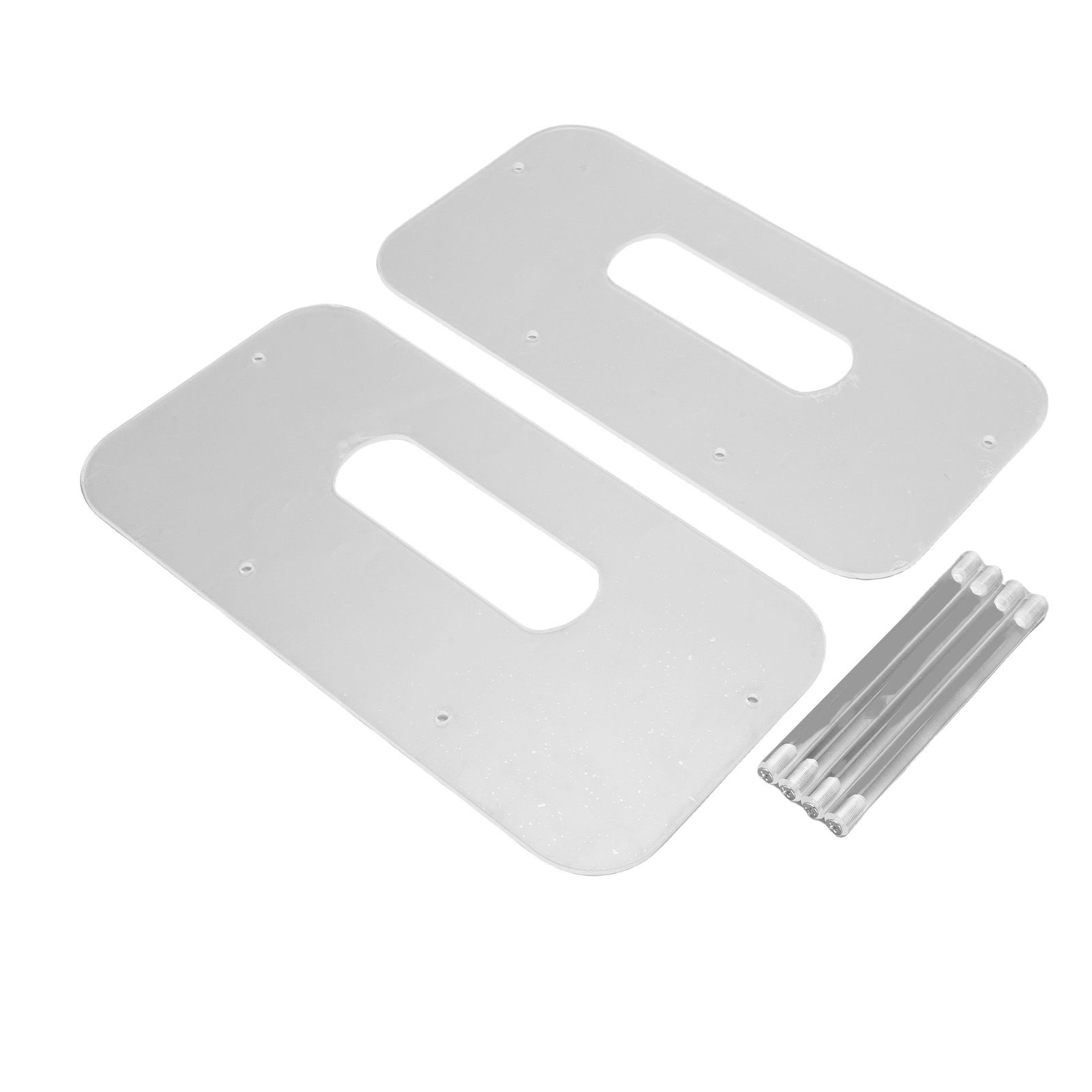 Acrylic Paper Plate Holder for Round Square Plastic Foam Paper Plates 7-12 view 10
