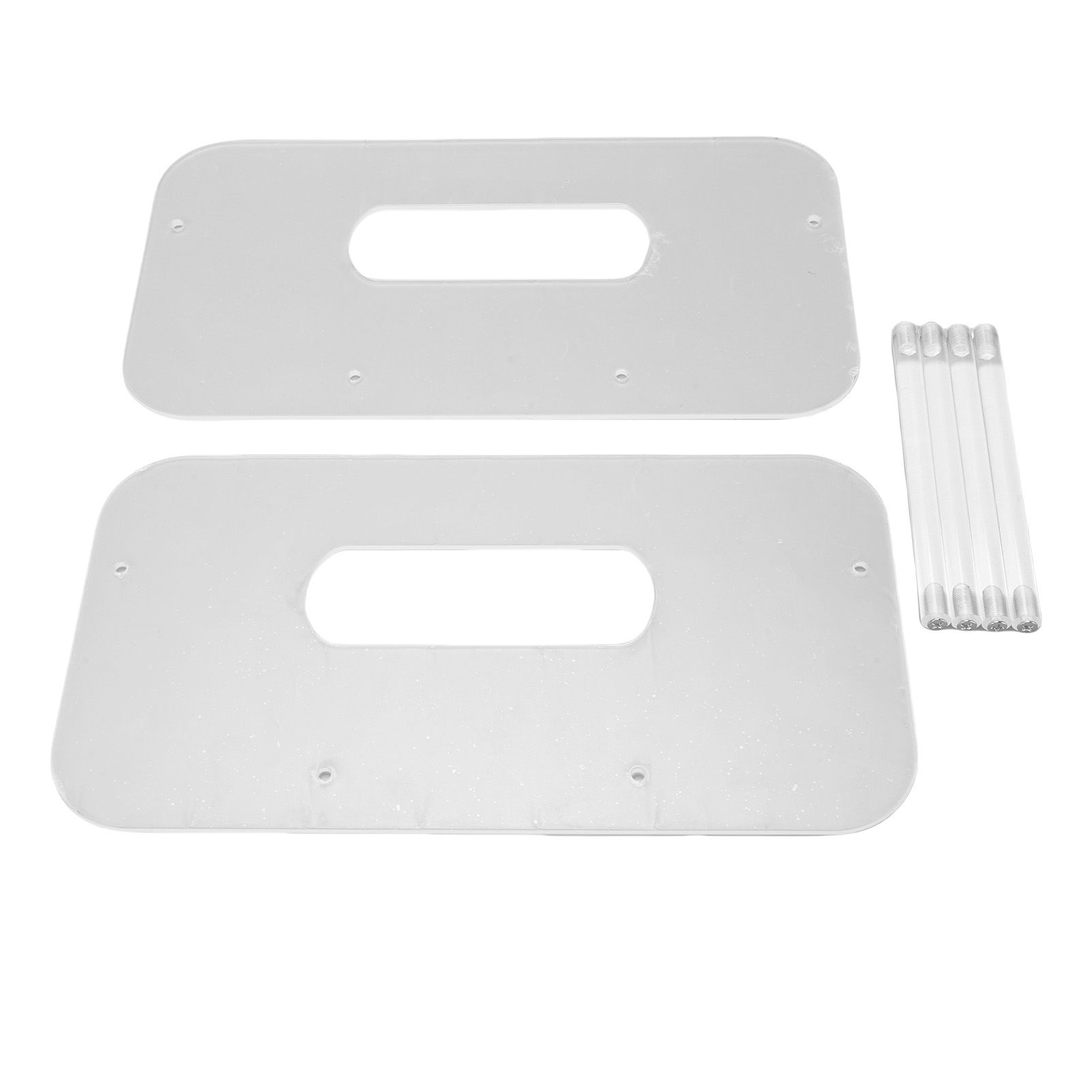 Acrylic Paper Plate Holder for Round Square Plastic Foam Paper Plates 7-12 view 11