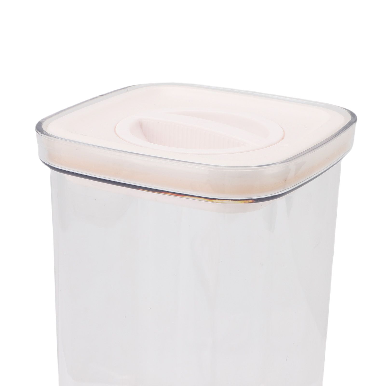Cereal Storage Container Reusable Plastic Transparent Multipurpose Sealed view 2