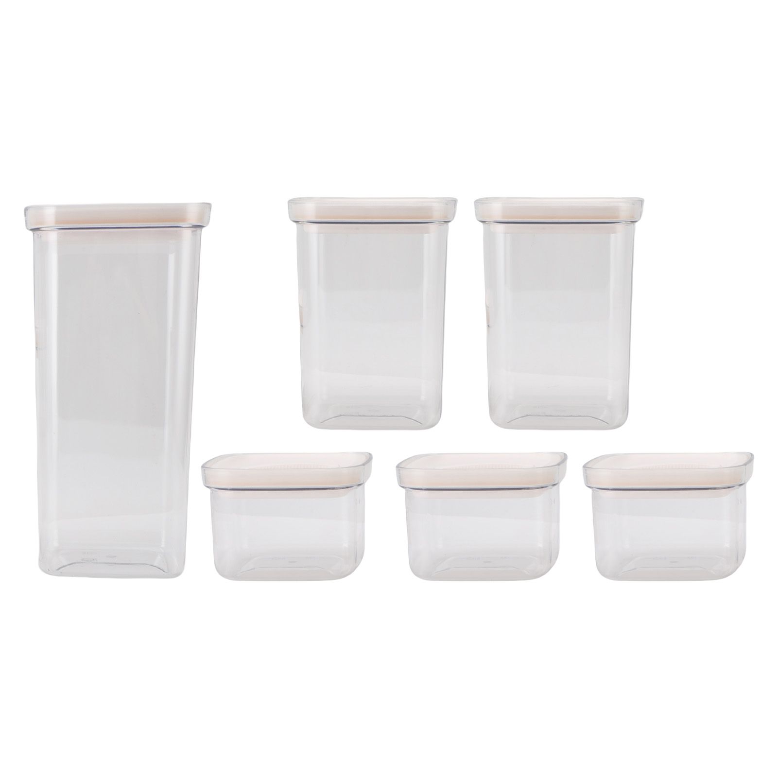 Cereal Storage Container Reusable Plastic Transparent Multipurpose Sealed view 3