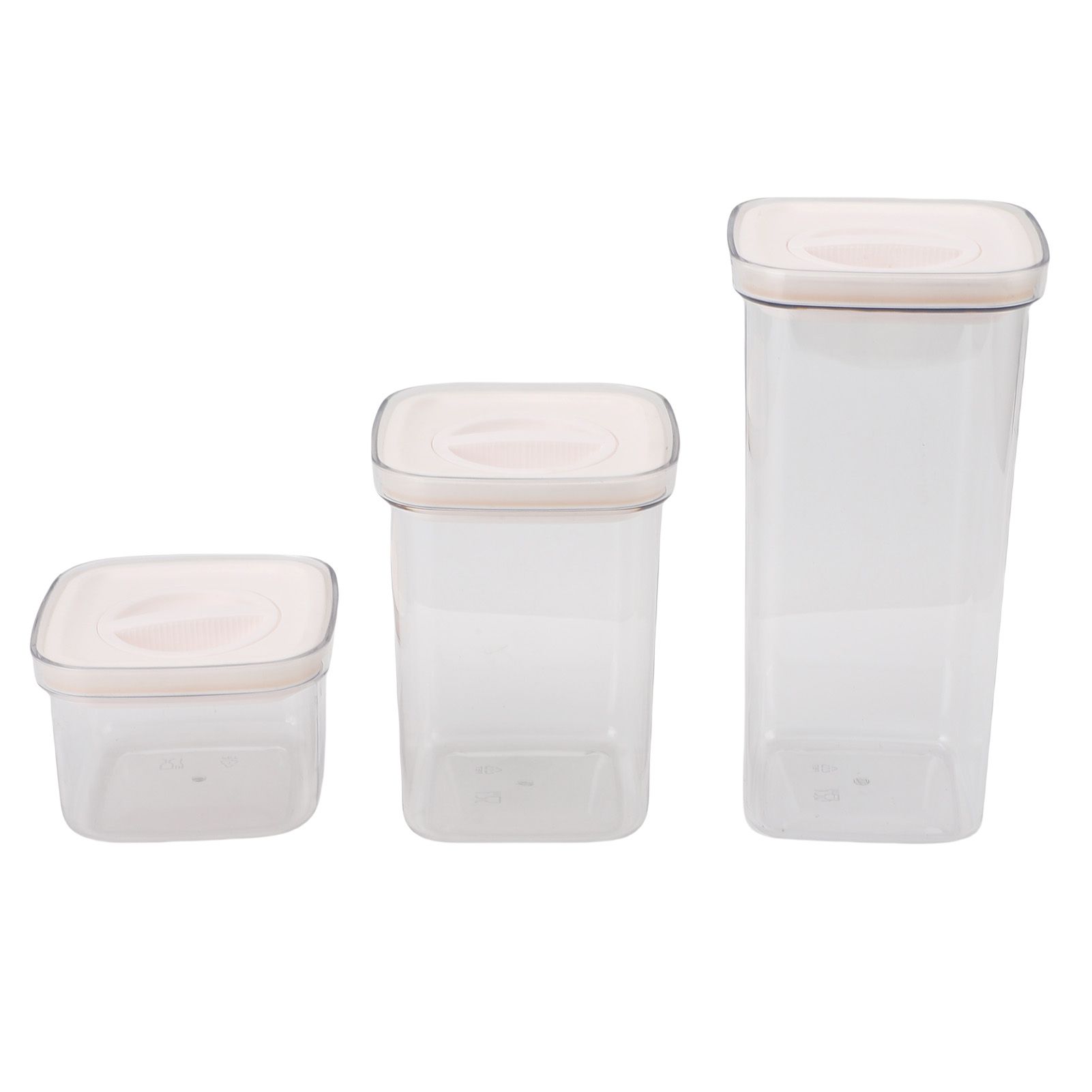 Cereal Storage Container Reusable Plastic Transparent Multipurpose Sealed view 12