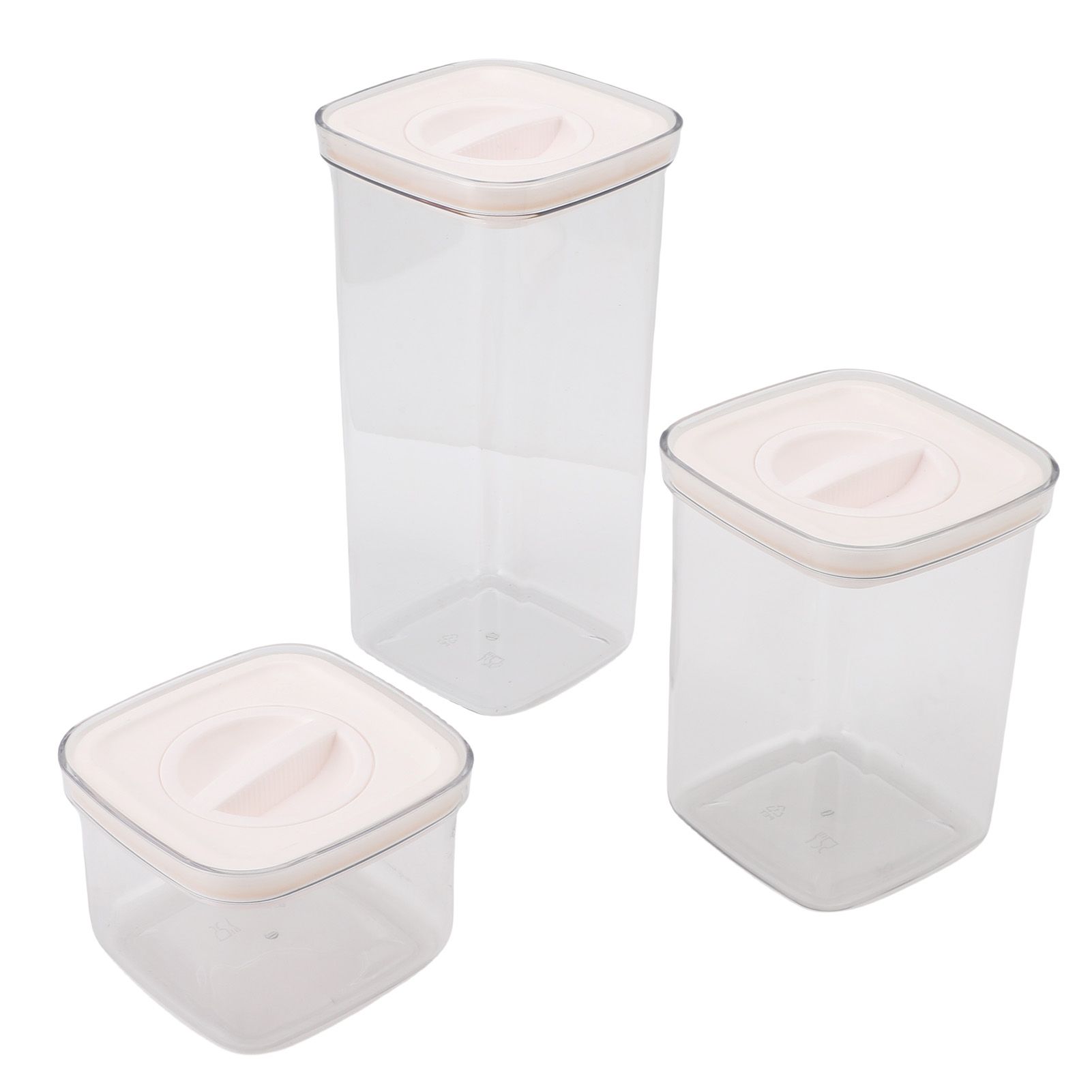 Cereal Storage Container Reusable Plastic Transparent Multipurpose Sealed view 10