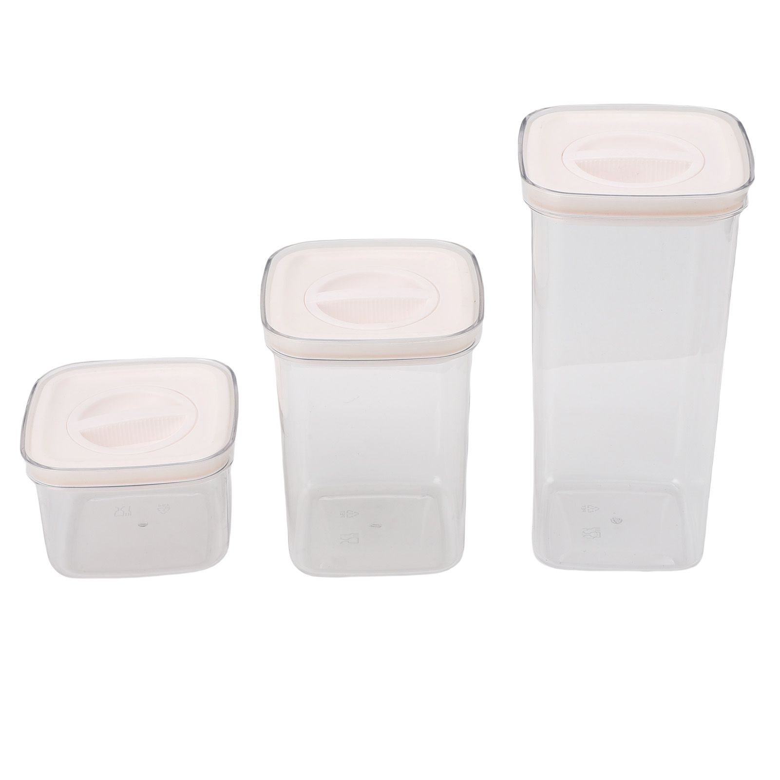 Cereal Storage Container Reusable Plastic Transparent Multipurpose Sealed view 11