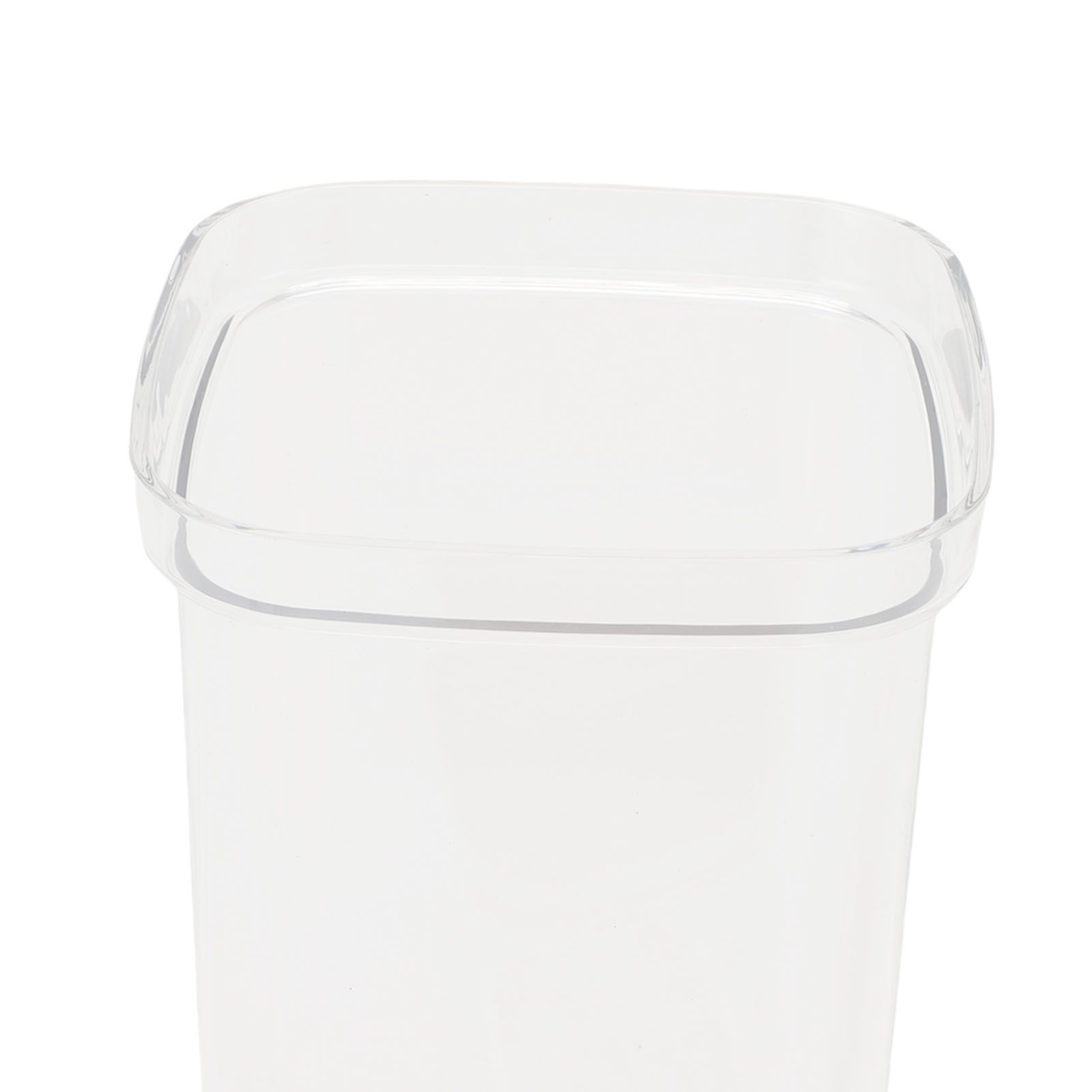 Food Storage Jars Plastic Airtight Containers with Bambusoideae Lids Kitchen view 5