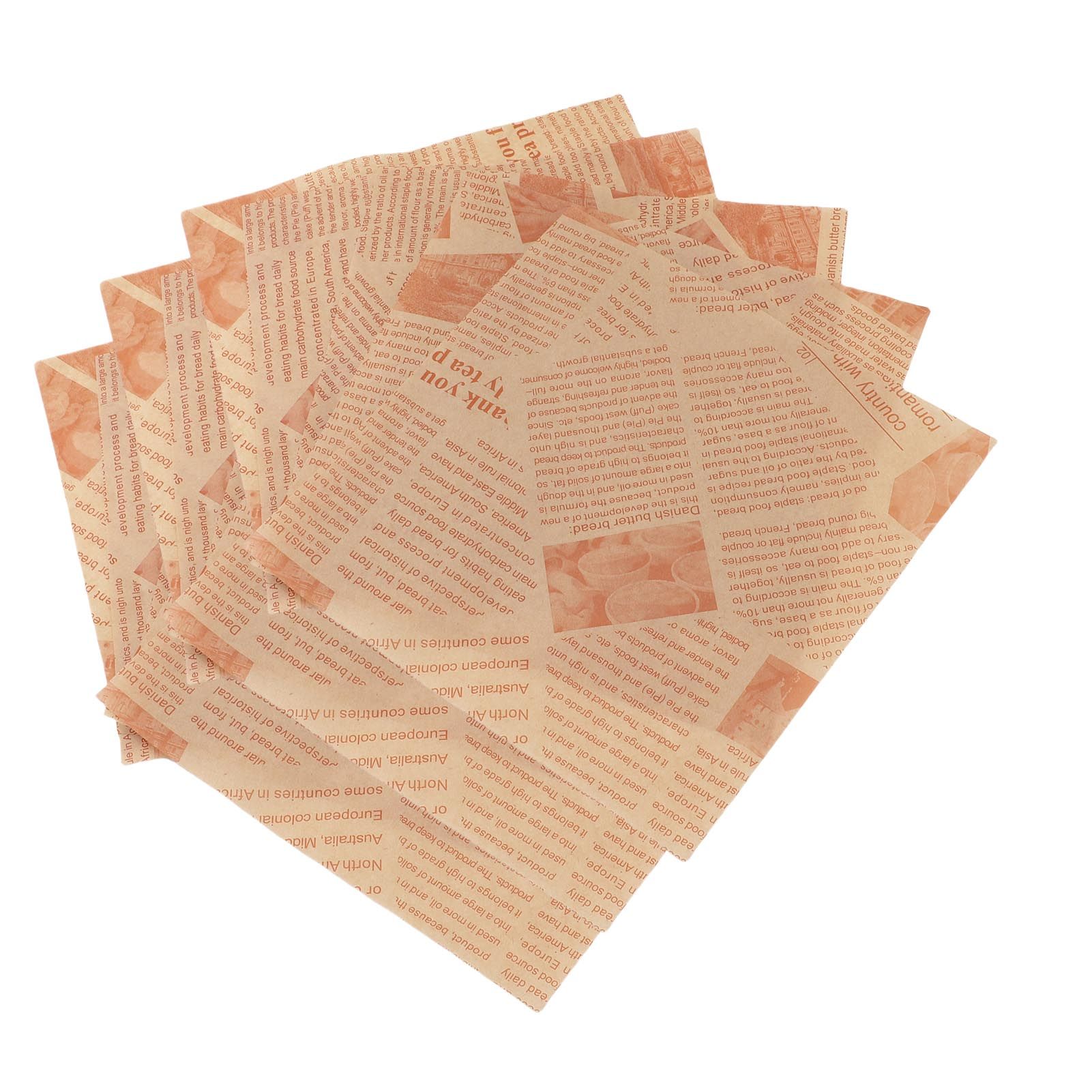 500 Sheets Sandwich Wrapping Paper Grease Proof Non Stick Food Basket Liner view 9