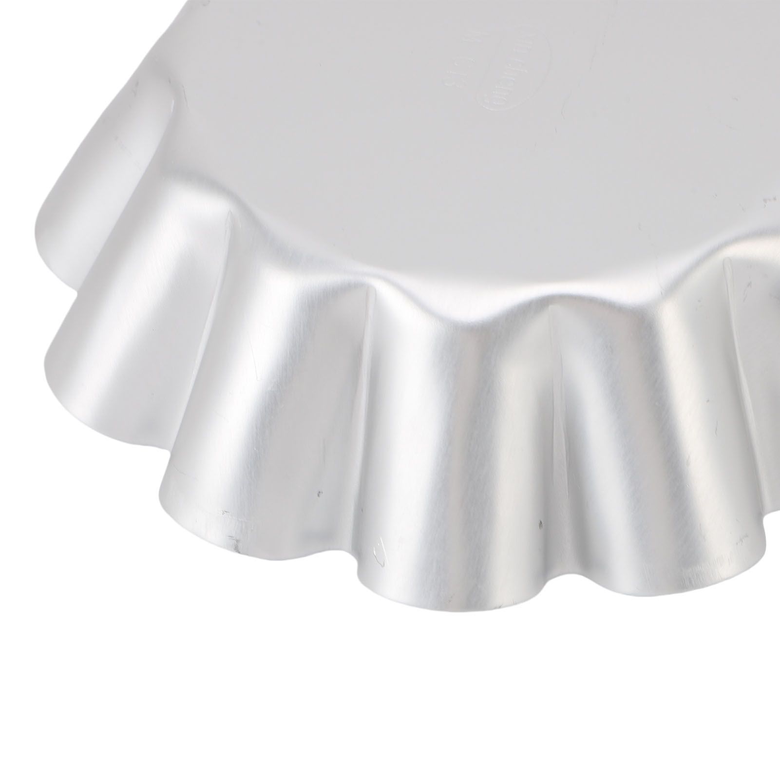 2Pcs Tart Mold Aluminum Alloy Flower Shaped Non Stick Baking Mould for Bread view 2