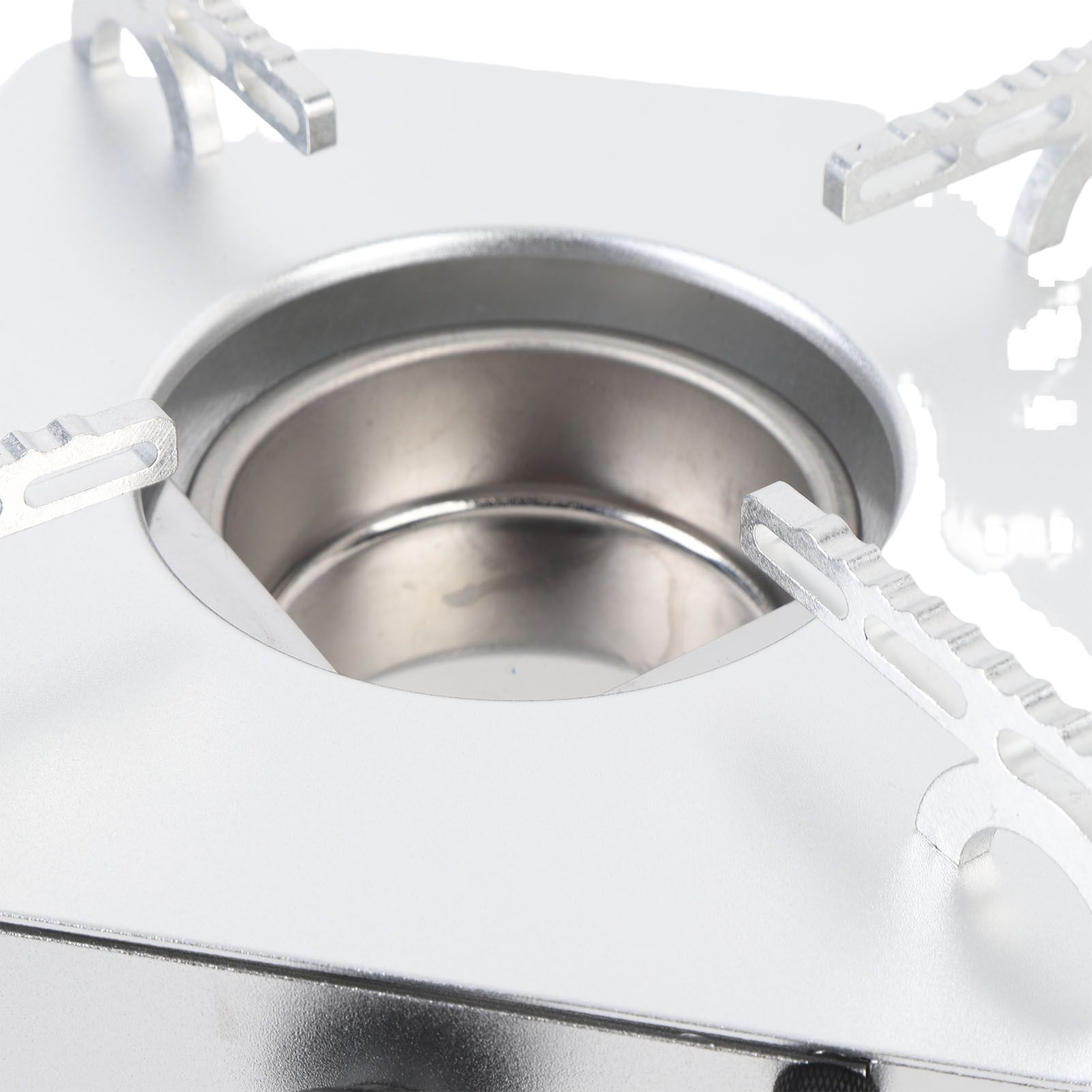 Alcohol Stove Aluminum Alloy Portable Even Heating Backpacking Stove for view 7