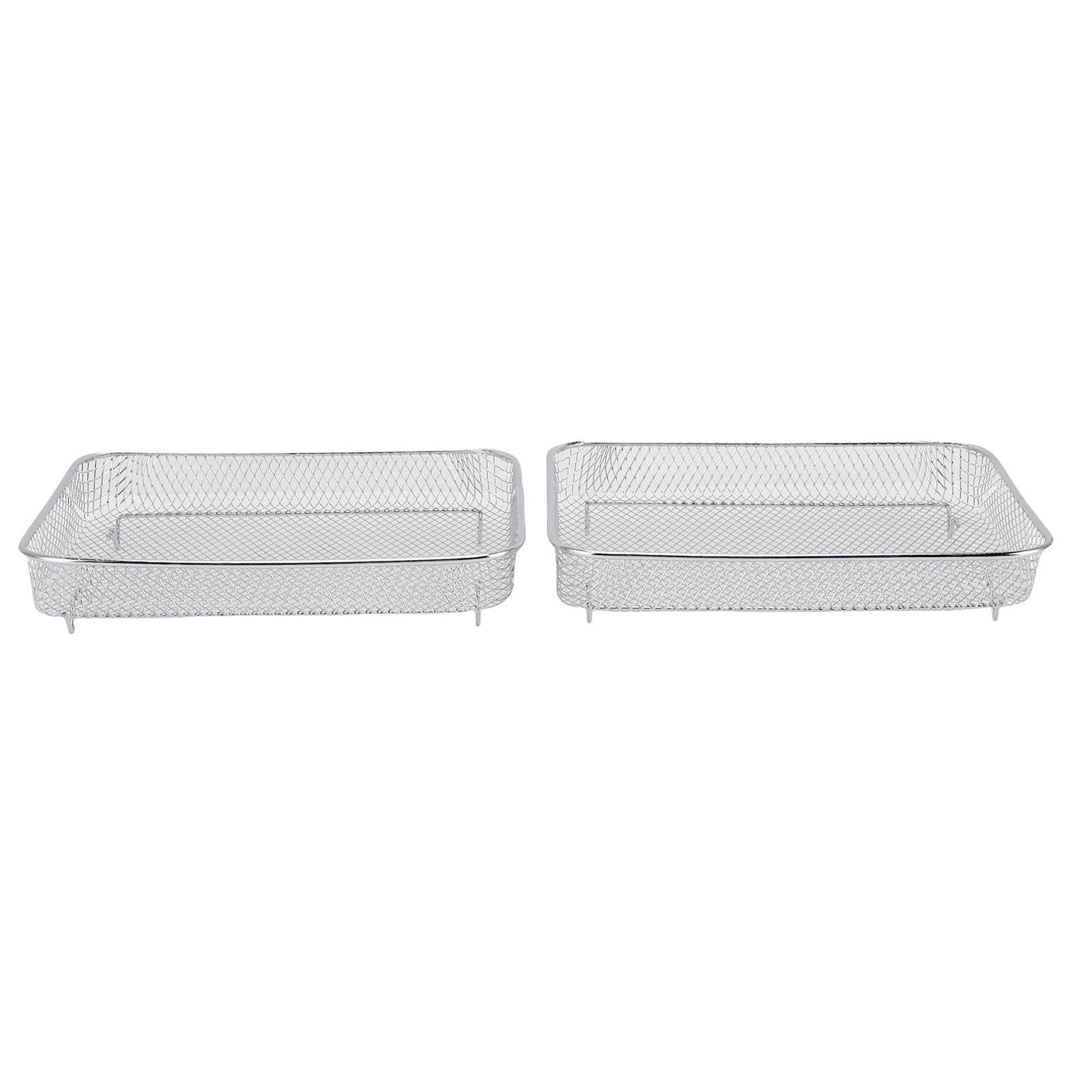 2pcs Fry Basket Tray Fit for Bravo XL Fryer Toaster Oven Basket Accessories view 3