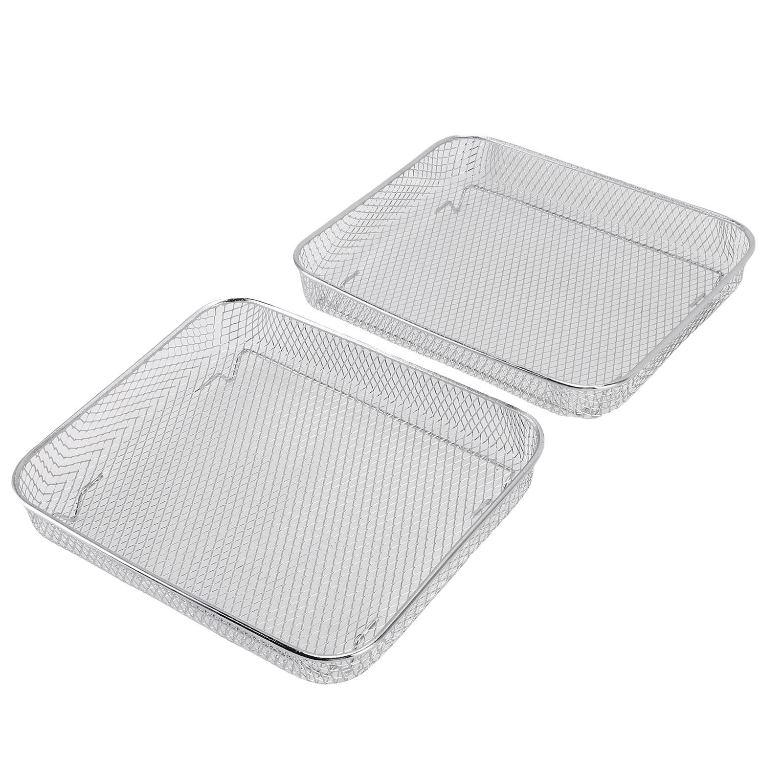 2pcs Fry Basket Tray Fit for Bravo XL Fryer Toaster Oven Basket Accessories view 6