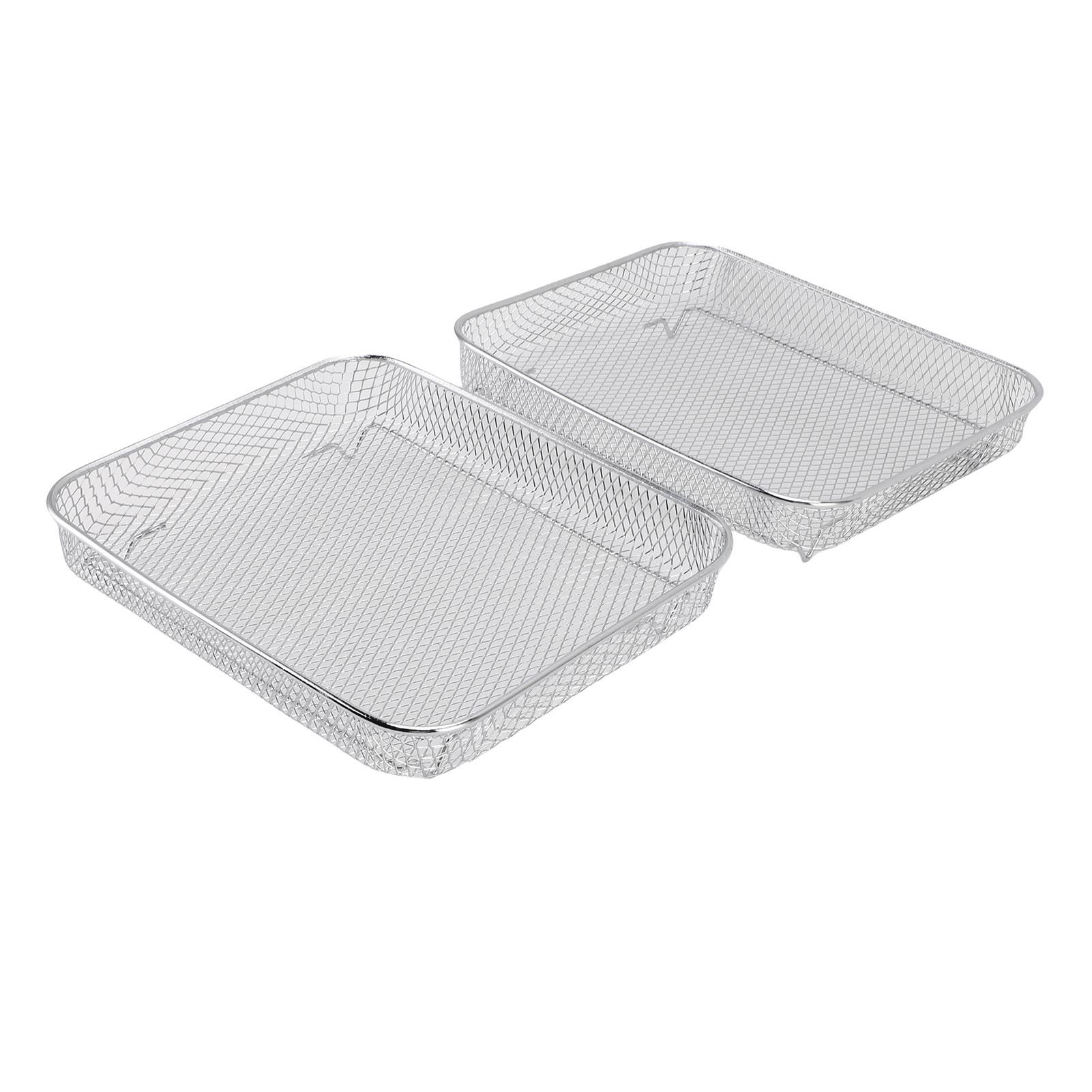 2pcs Fry Basket Tray Fit for Bravo XL Fryer Toaster Oven Basket Accessories view 9