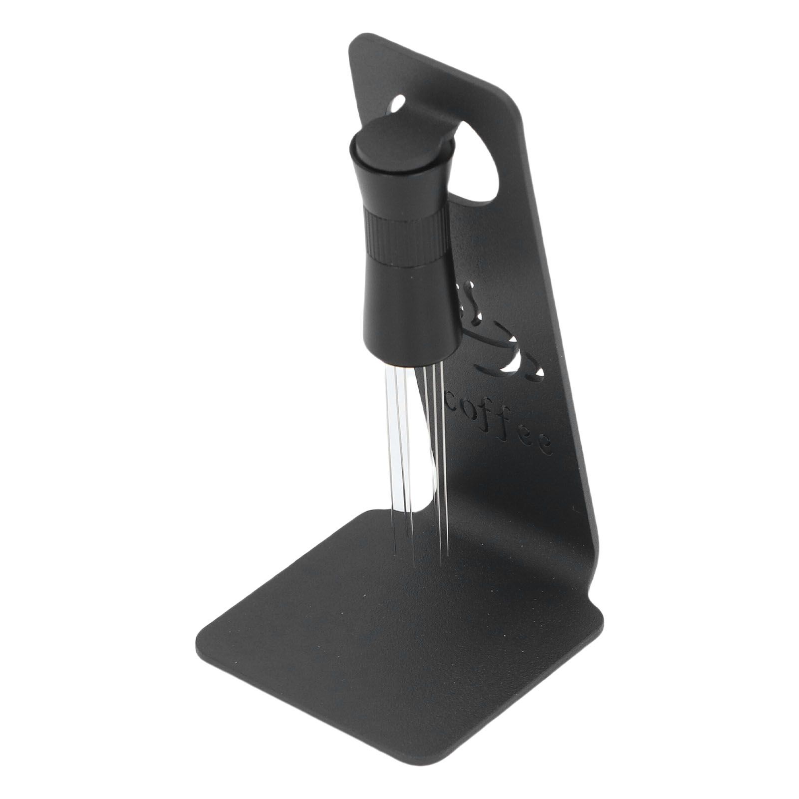 Coffee Distribution Tool with Stand 0.35mm Stainless Steel Needles Adjustable view 8