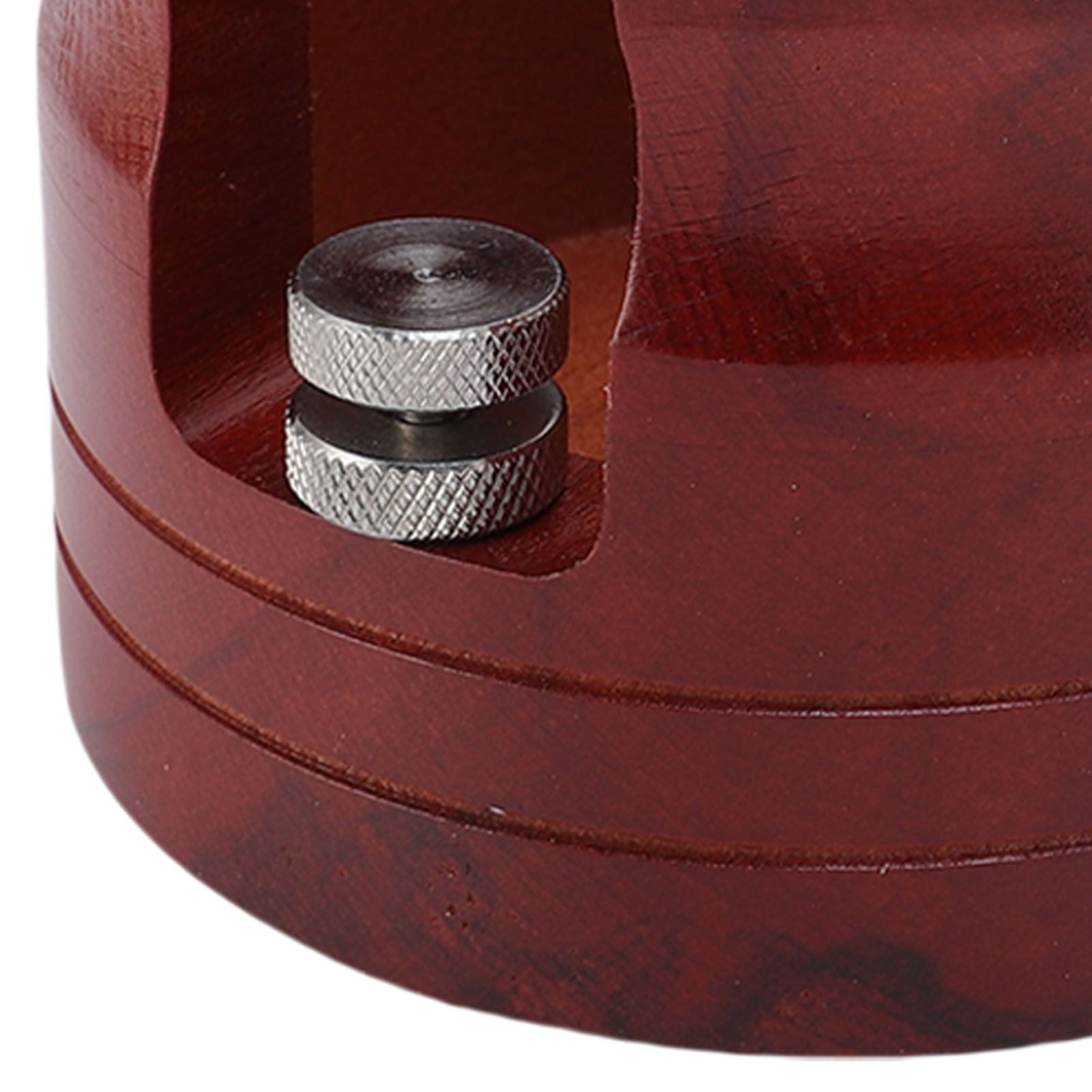 Coffee Portafilter Holder Solid Wood Height Adjustable Tamping Station for view 5