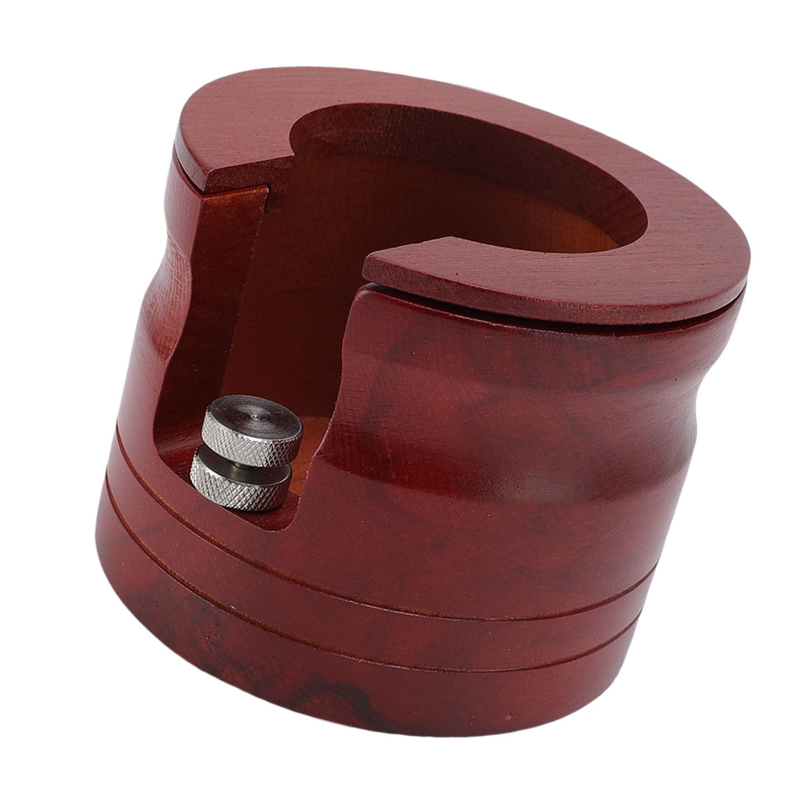 Coffee Portafilter Holder Solid Wood Height Adjustable Tamping Station for view 8