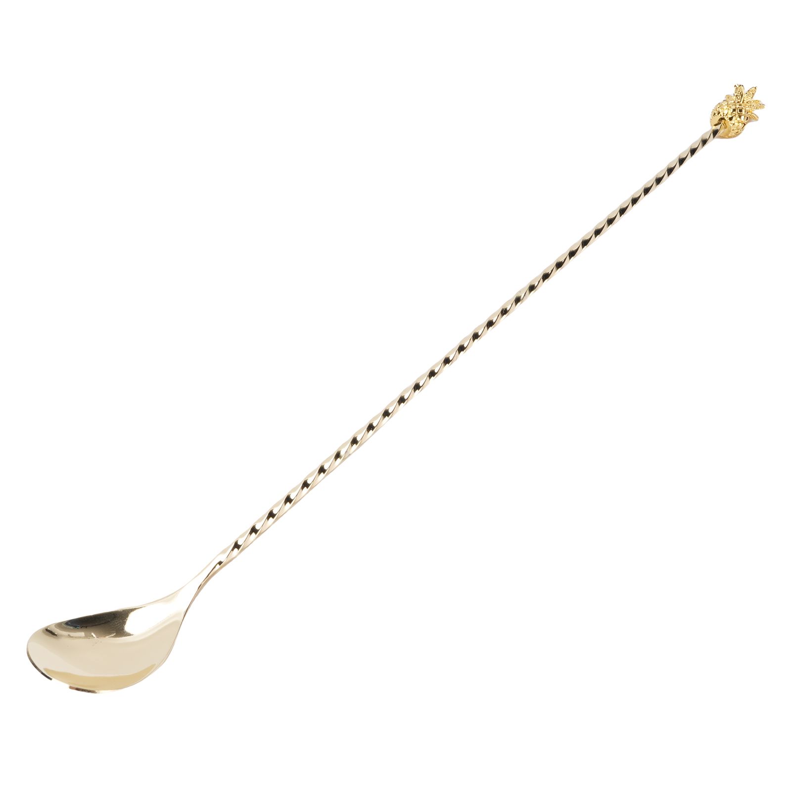 Bar Spoon Stainless Steel Cocktail Stirrer Mixing Spoon Comfortable Grip
