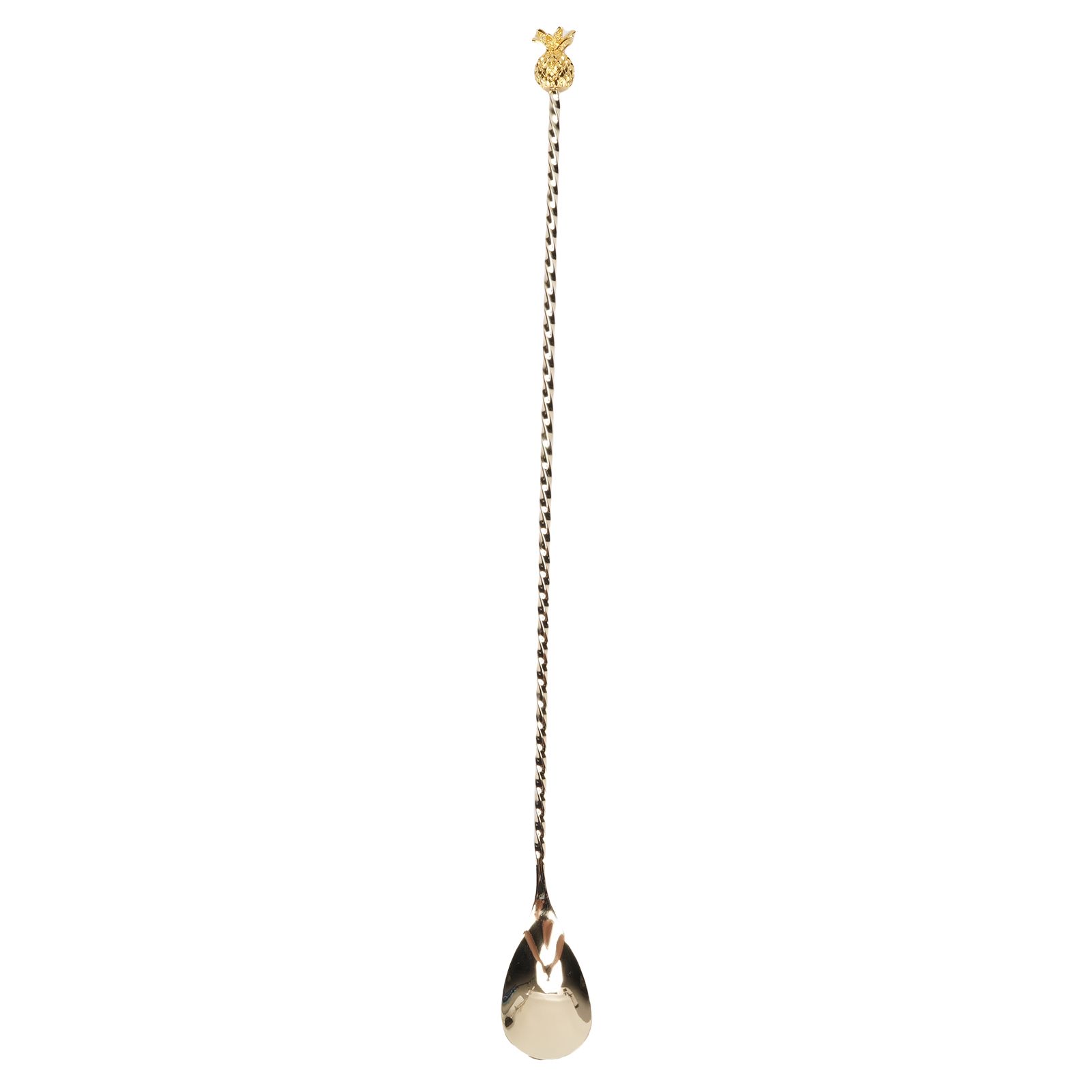 Bar Spoon Stainless Steel Cocktail Stirrer Mixing Spoon Comfortable Grip view 3