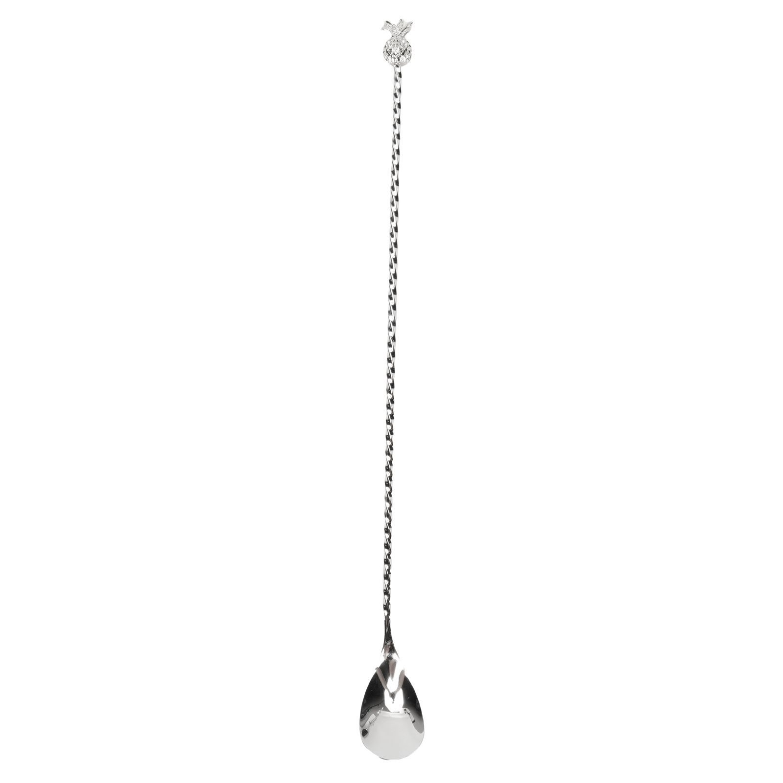 Bar Spoon Stainless Steel Cocktail Stirrer Mixing Spoon Comfortable Grip view 3