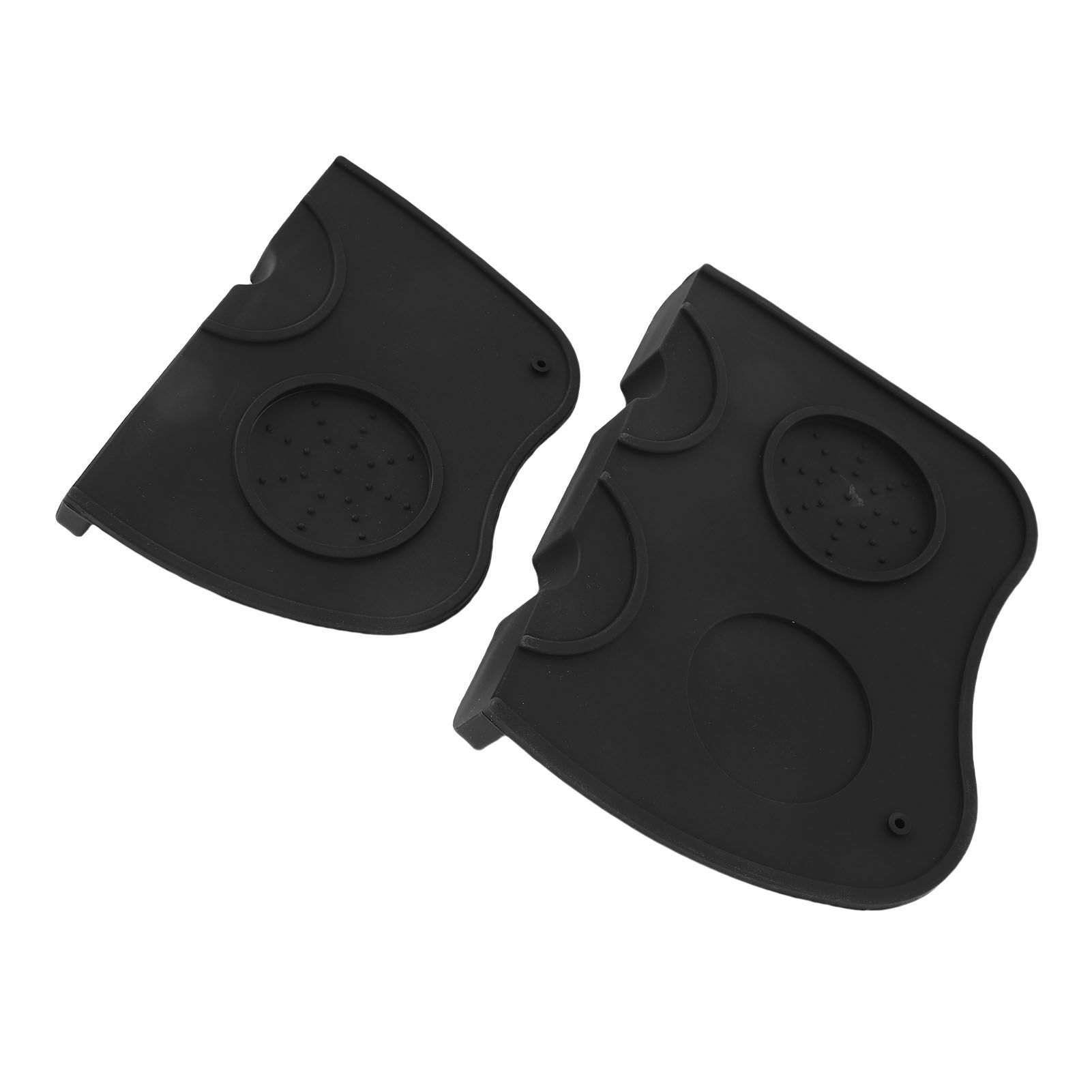 2Pcs Coffee Tamper Mat Silicone Non Slip Multifunctional Tamping Pad for view 4
