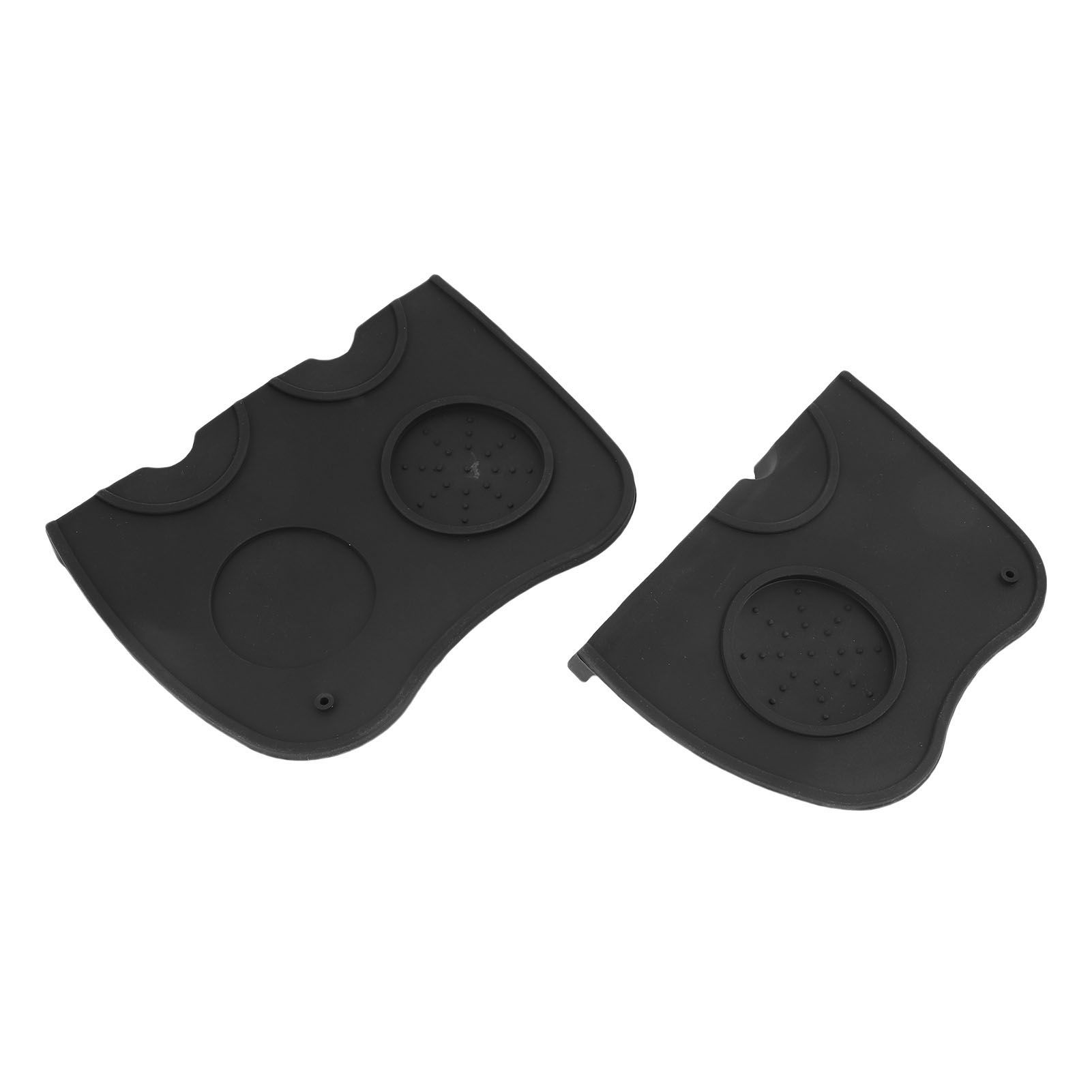 2Pcs Coffee Tamper Mat Silicone Non Slip Multifunctional Tamping Pad for view 8
