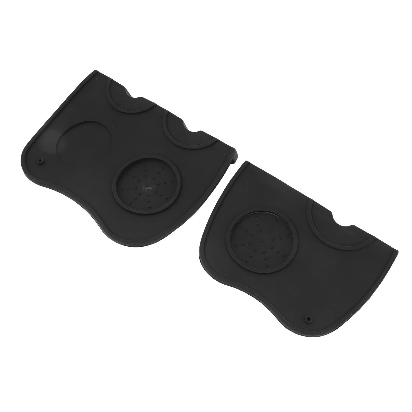 2Pcs Coffee Tamper Mat Silicone Non Slip Multifunctional Tamping Pad for view 9