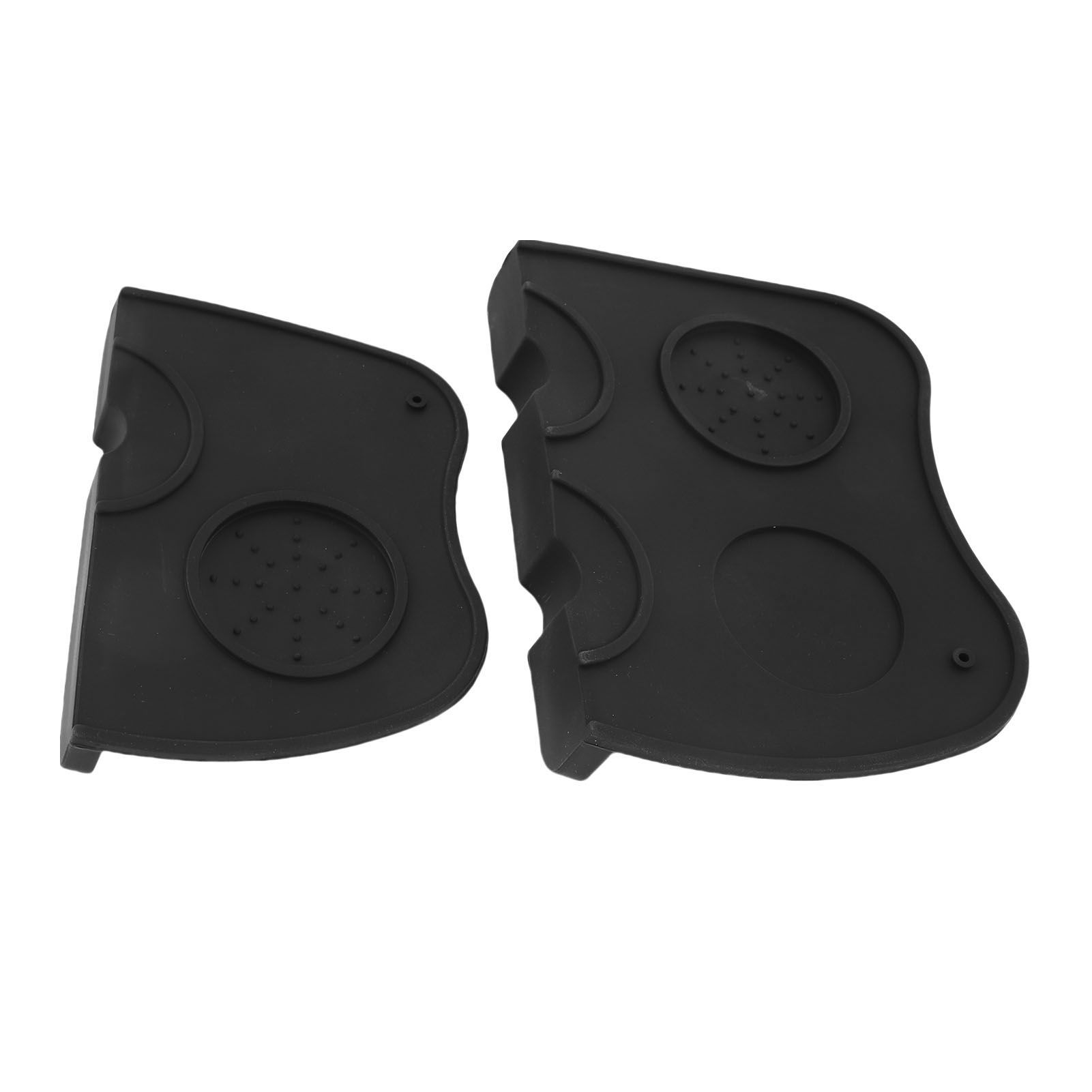 2Pcs Coffee Tamper Mat Silicone Non Slip Multifunctional Tamping Pad for view 10