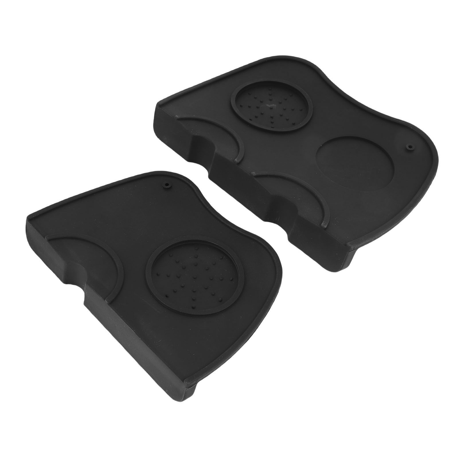 2Pcs Coffee Tamper Mat Silicone Non Slip Multifunctional Tamping Pad for view 11