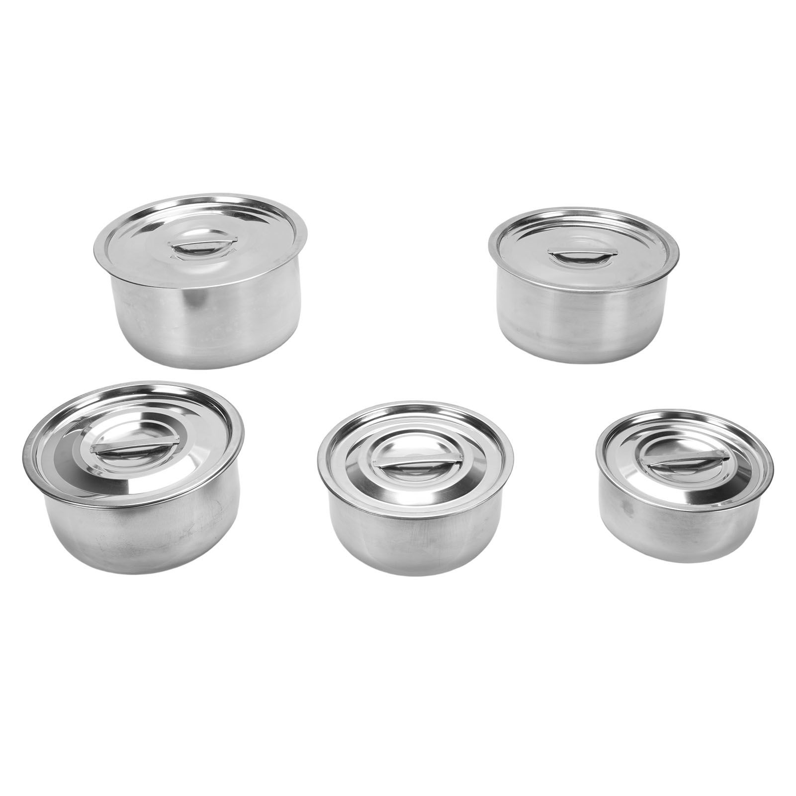 Soup Pot Set Stainless Steel Multifunctional Minimalist and Stylish Appearance view 3