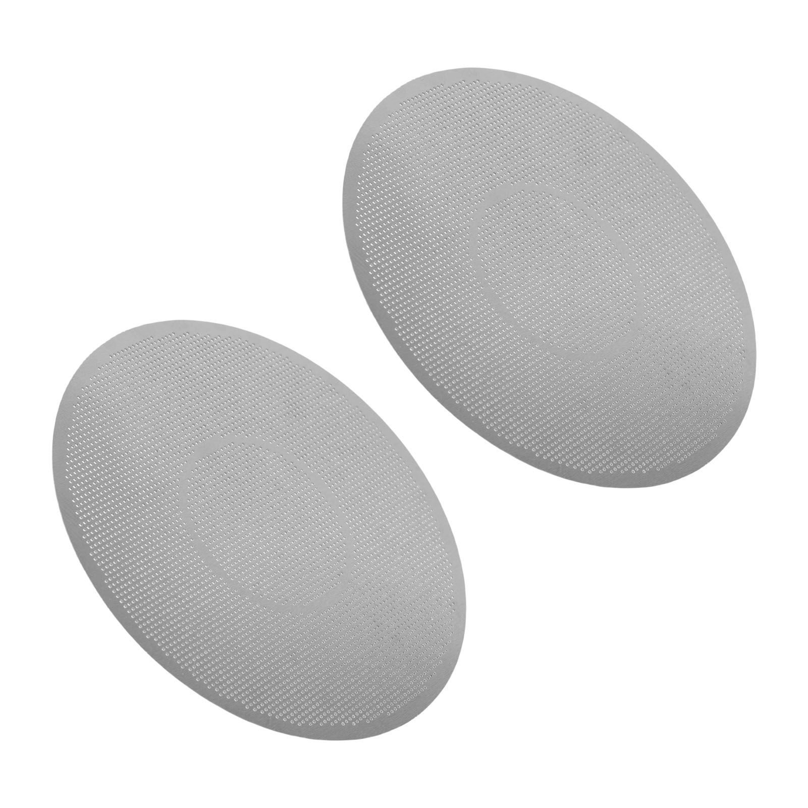 2 Pcs Stainless Steel Disc Coffee Filter Suitable for AeroPress Coffee Maker view 8
