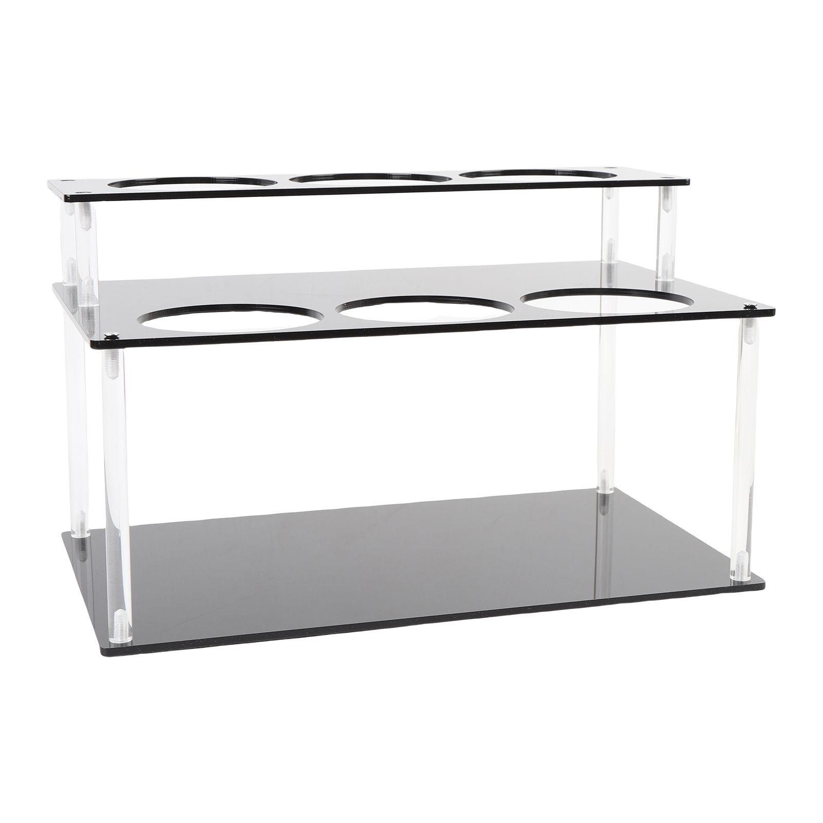 Syrup Bottle Holder Stand Acrylic 2 Tier Multifunctional Easy Assembly Syrup view 9