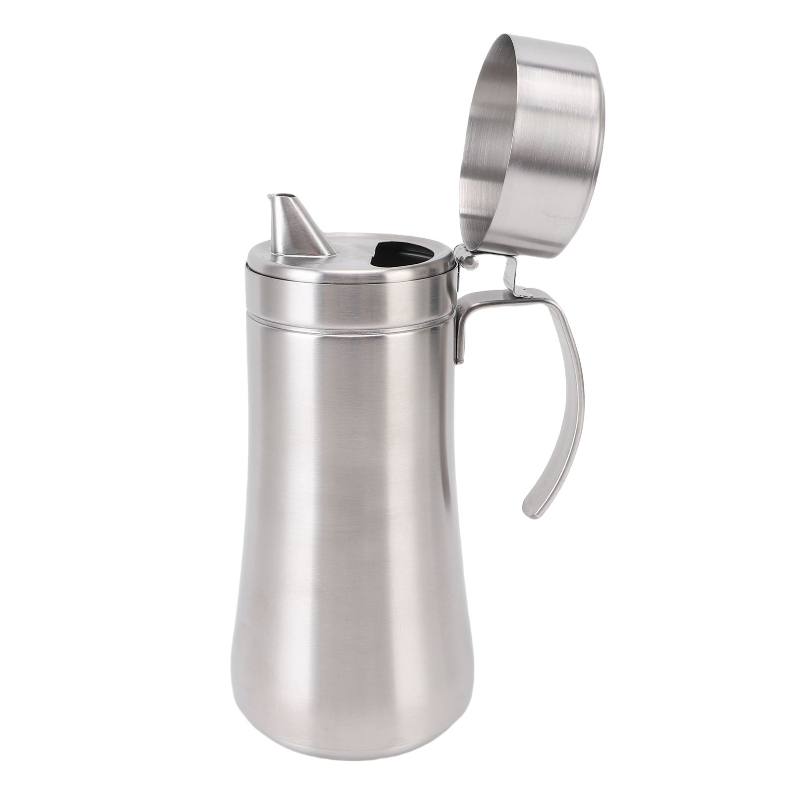 Stainless Steel Olive Oil Dispenser Bottle Vinegar Can Pot Leakproof Oil