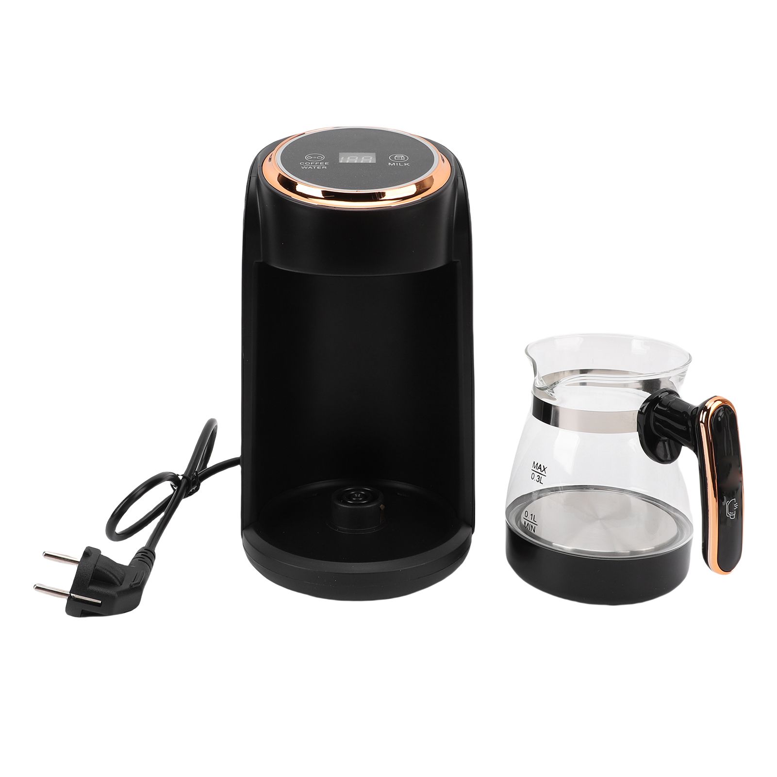 600W Turkish Coffee Maker 300ml Capacity Automatic Coffee Machine Auto Shutoff view 3