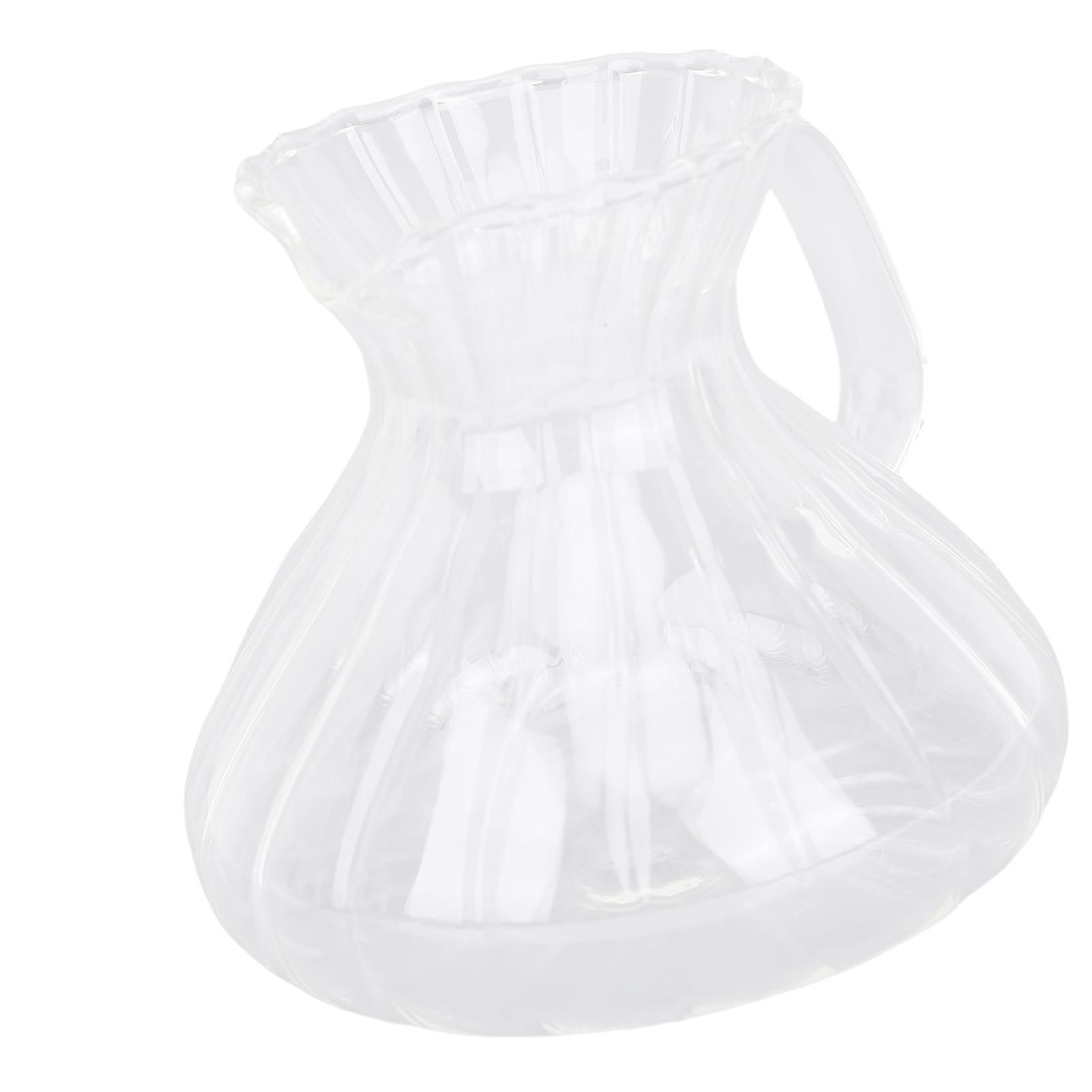 Coffee Server Glass 500ml Transparent Heat Proof Pour Over Coffee Pot for Home view 4