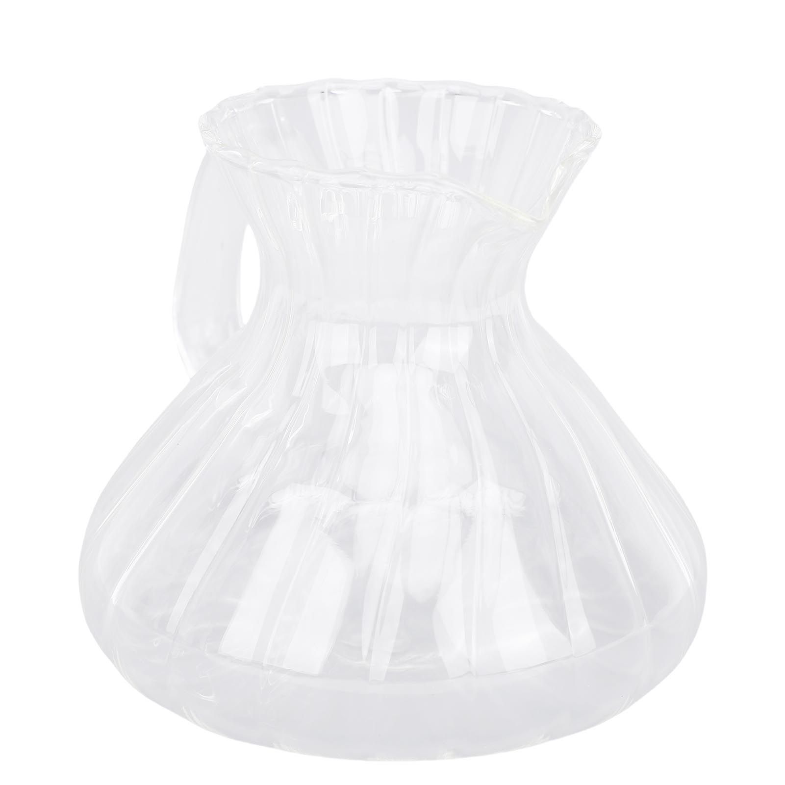 Coffee Server Glass 500ml Transparent Heat Proof Pour Over Coffee Pot for Home view 10