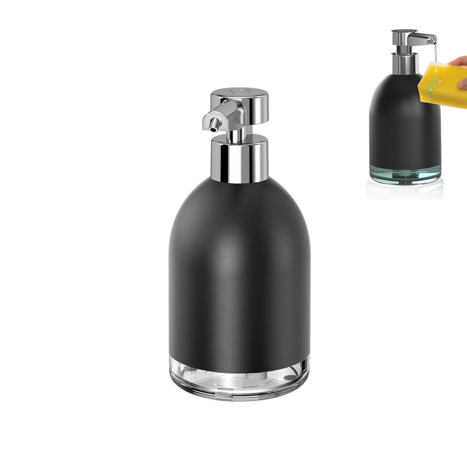 Automatic Soap Dispenser Smart Touchless Dispenser 5 Color Lights 5 Levels