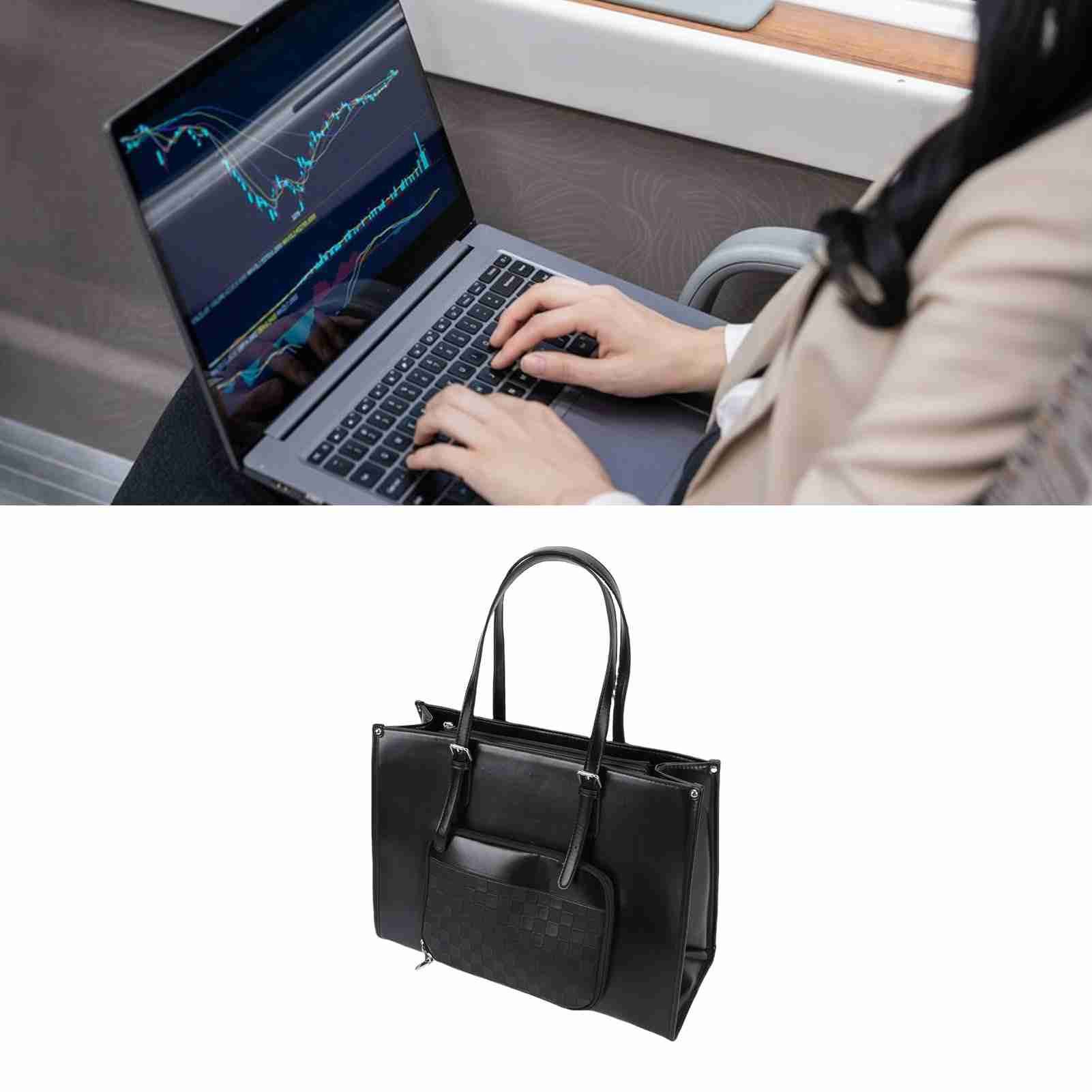 Multifunctional Laptop Bag with Insulated Lunch Compartment Multipurpose Water view 12