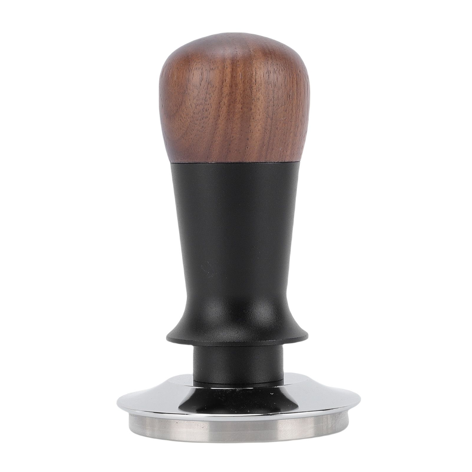 Spring Loaded Calibrated Coffee Tamper 58mm Walnut Wood Coffee Ground Tamper
