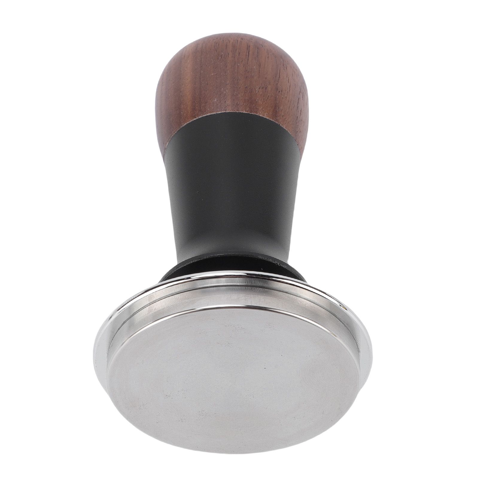 Spring Loaded Calibrated Coffee Tamper 58mm Walnut Wood Coffee Ground Tamper view 11