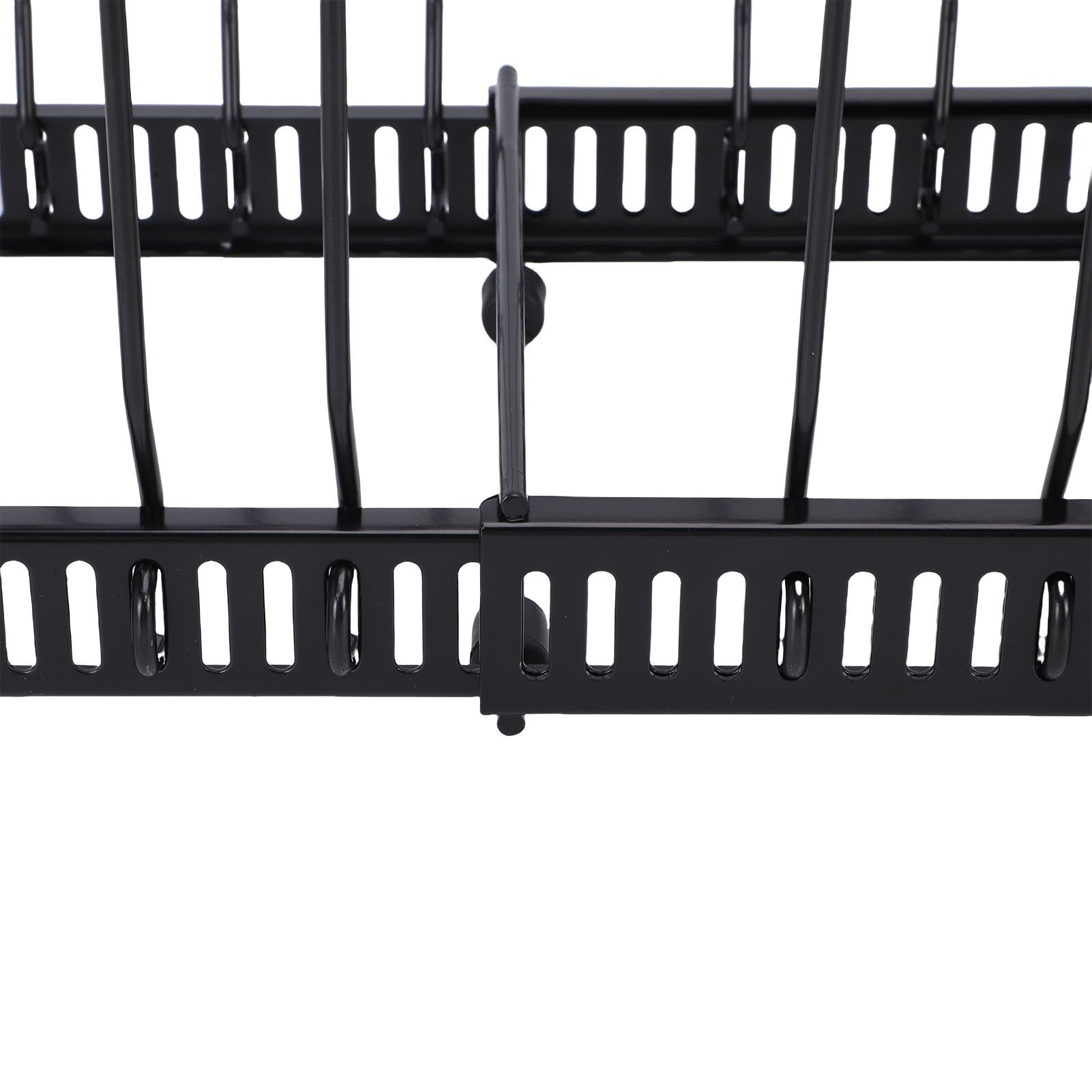 Pot Lids Organizer Rack 14 Adjustable Dividers Expandable Cutting Board Pot view 7