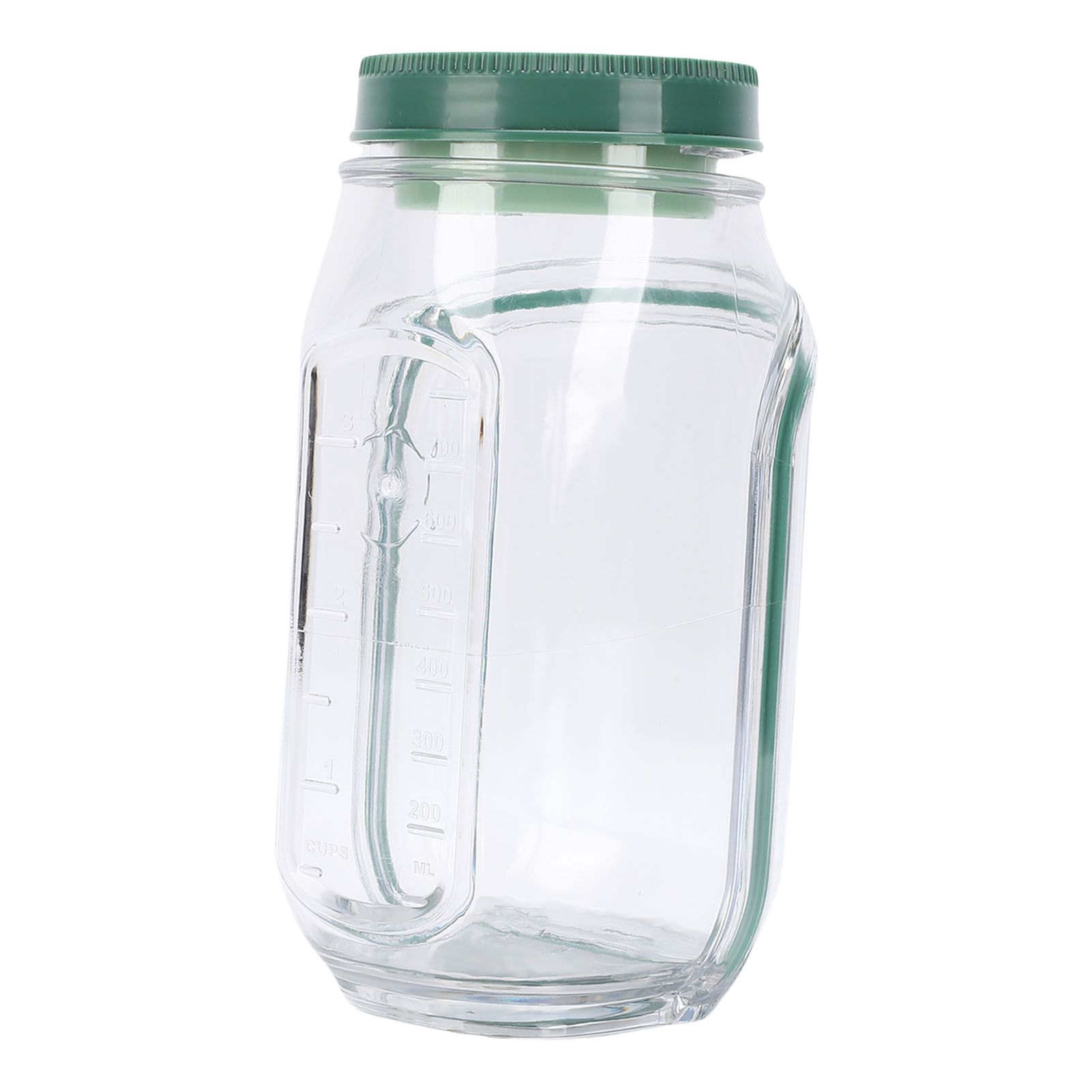 Salad Jar Side Open Plastic Leakproof Portable Salad Container with Dressing view 4