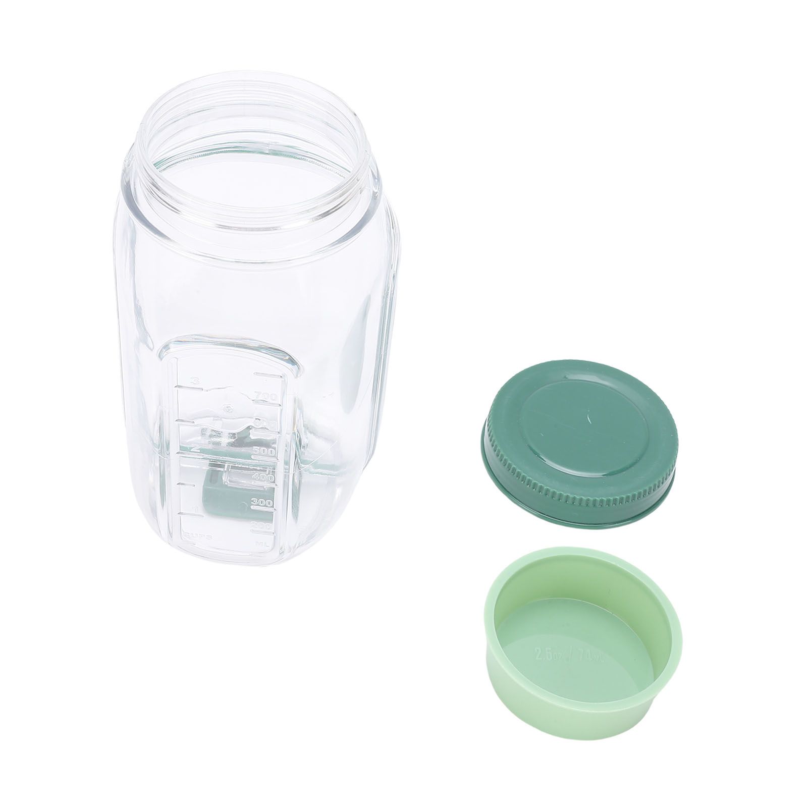 Salad Jar Side Open Plastic Leakproof Portable Salad Container with Dressing view 11