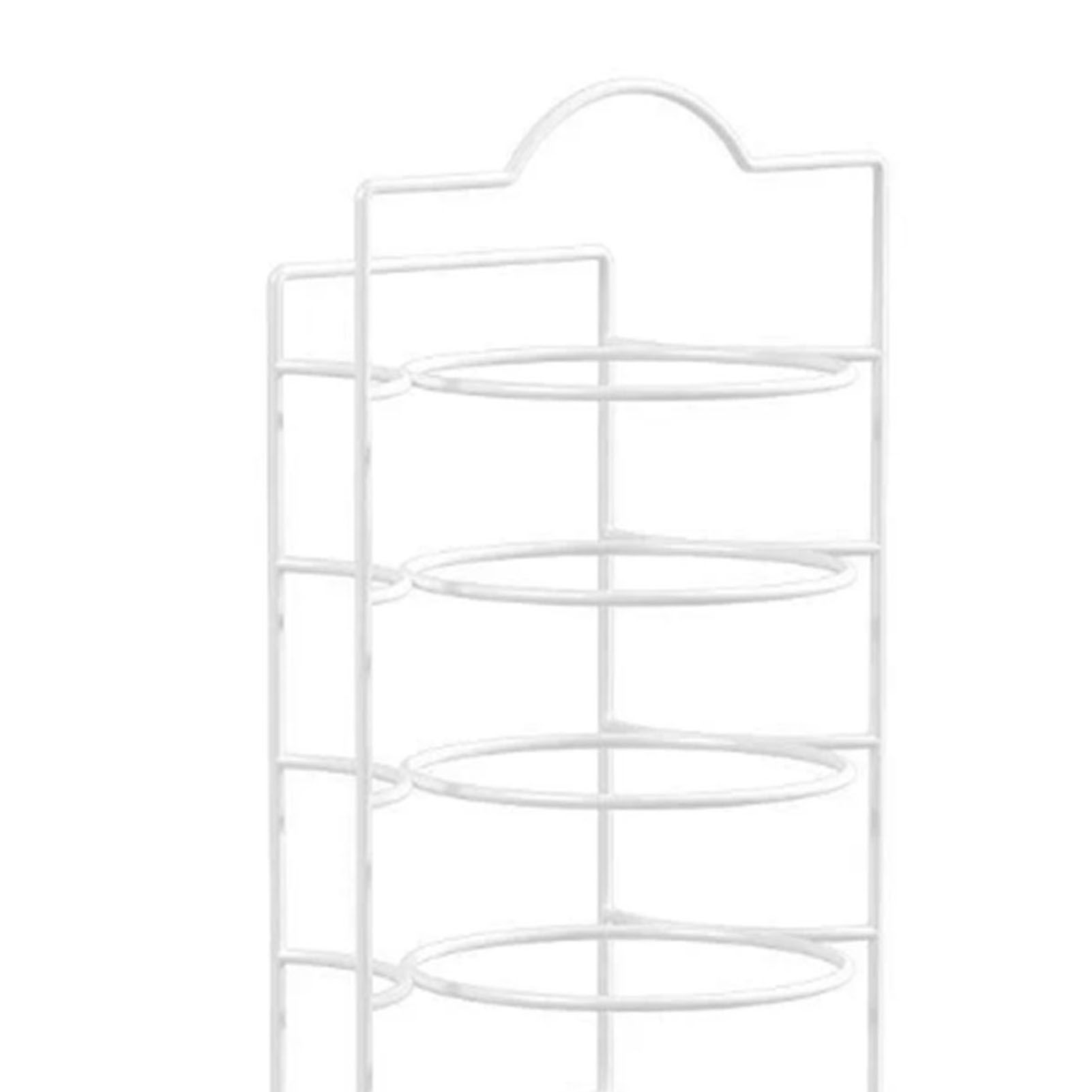5 Tier Dish Storage Rack Food Preparation Serving Stand Kitchen Plate view 2