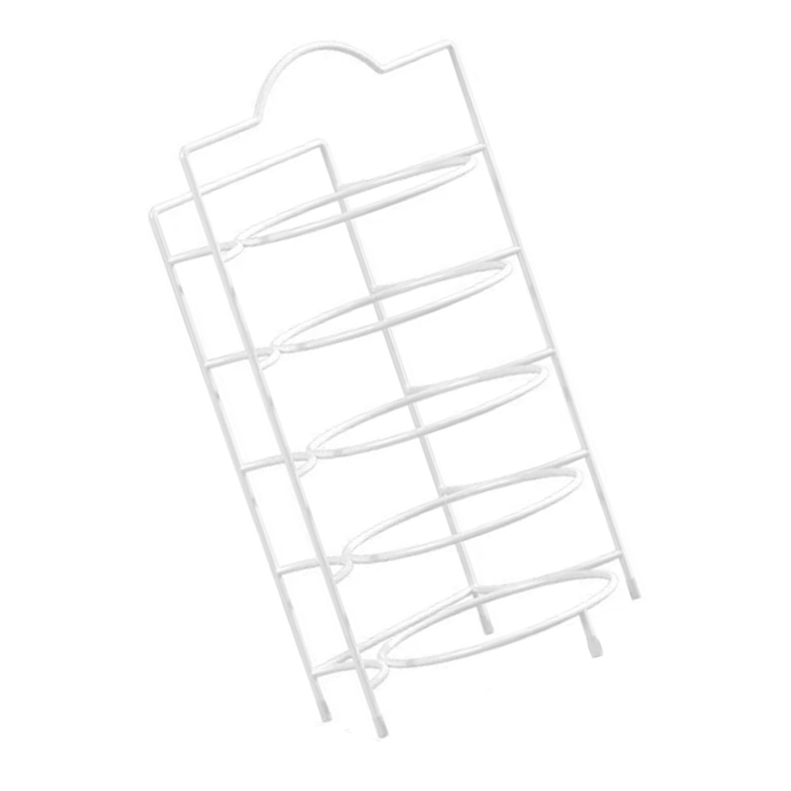 5 Tier Dish Storage Rack Food Preparation Serving Stand Kitchen Plate view 9