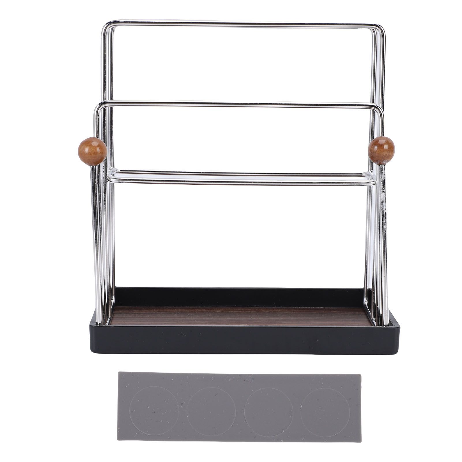 Cutting Board Rack Organizer Stainless Steel Kitchen Countertop Utensil Holder view 3